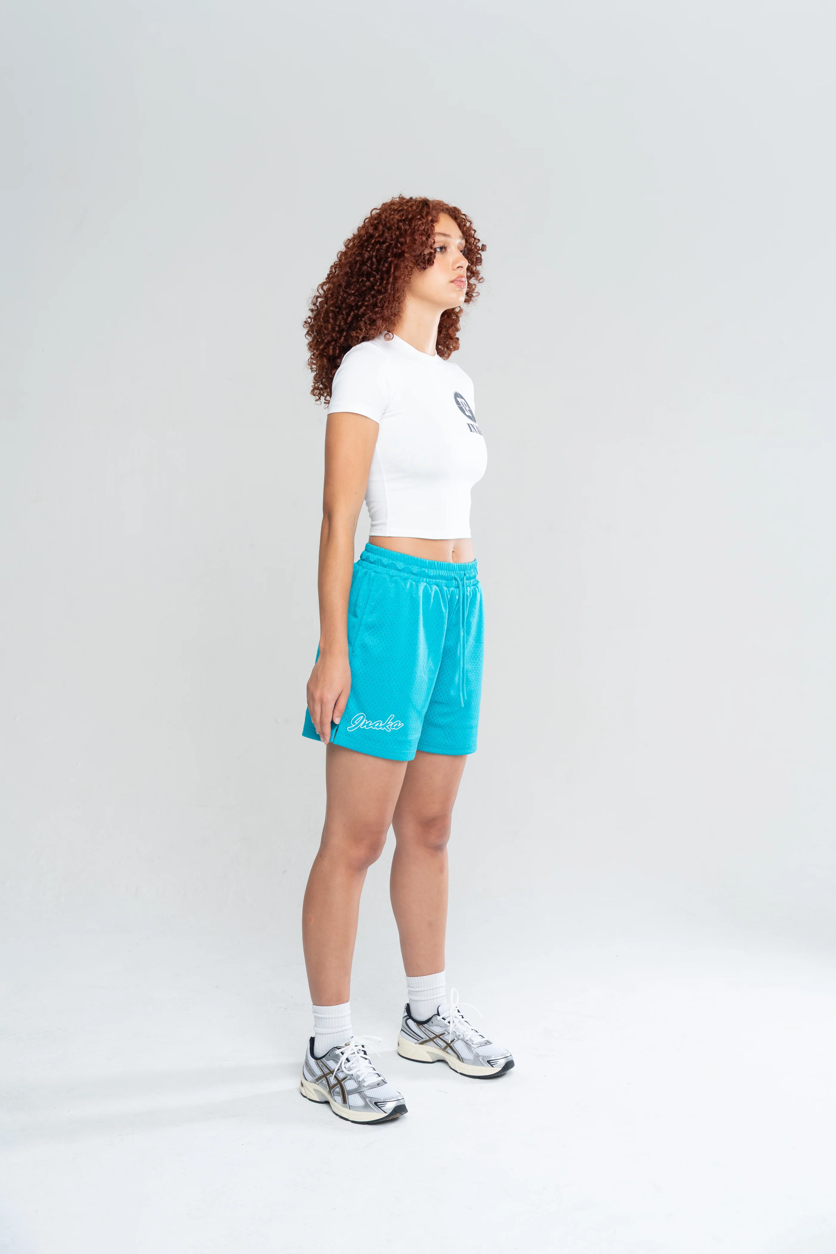 BULLS EYE BABY TEE - WHITE - Image 4