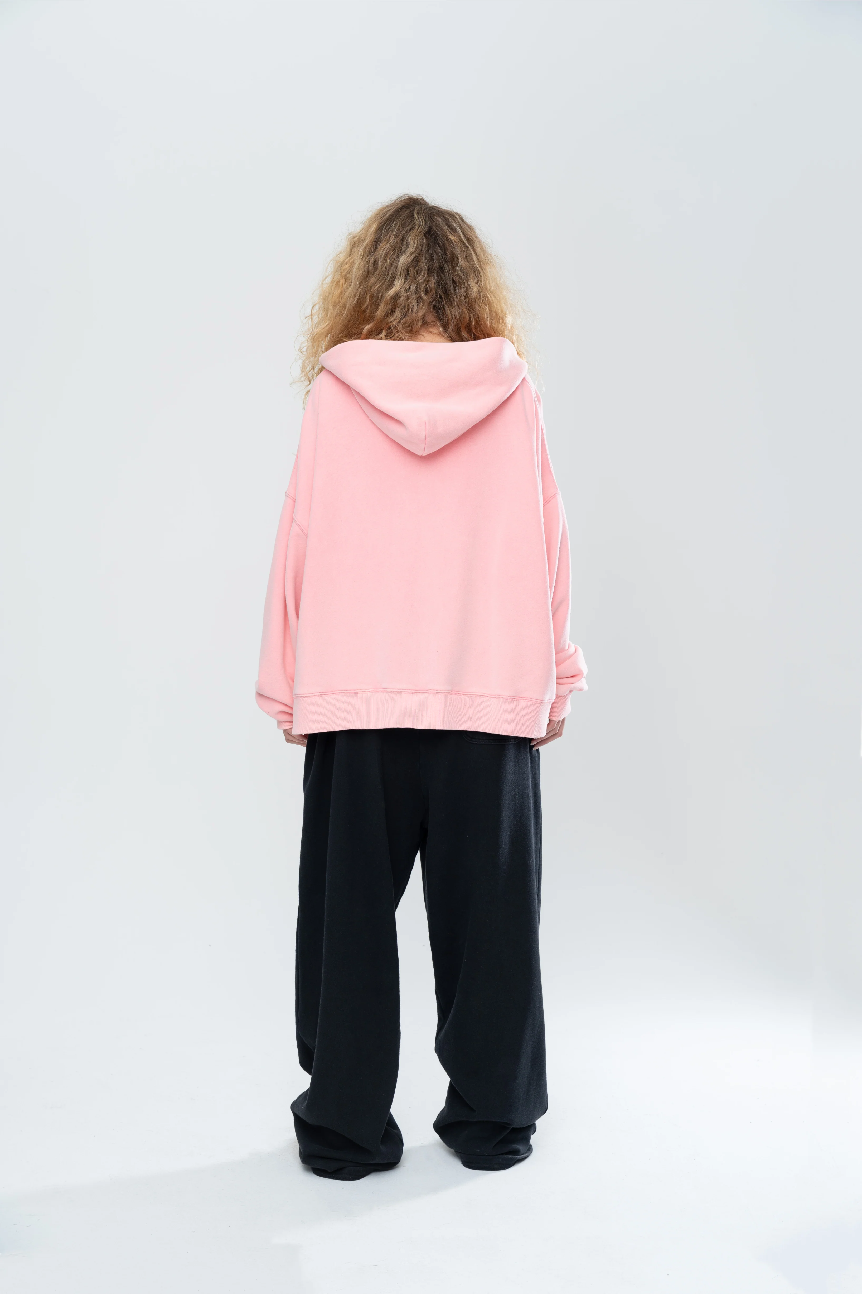 CLASSIC BAGGY SWEATS - BLACK/PINK - Image 12