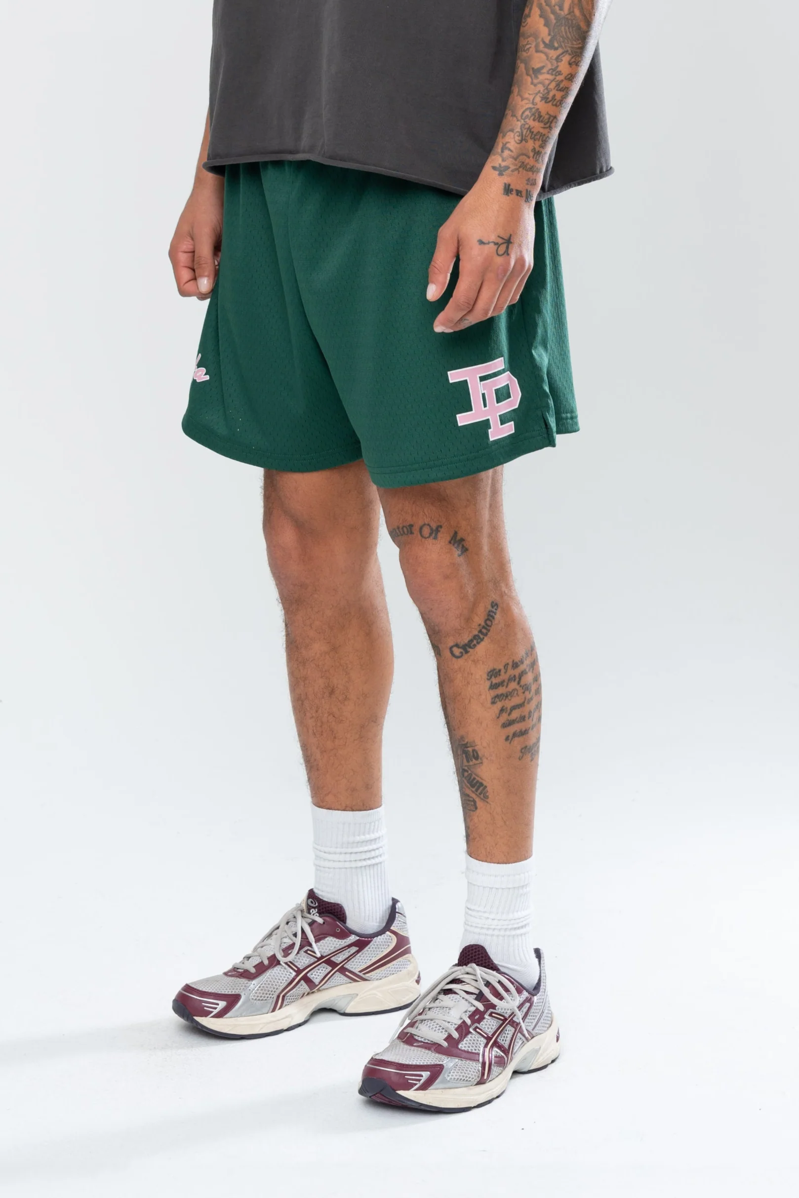 CLASSIC MESH SHORTS - FOREST GREEN - Image 5