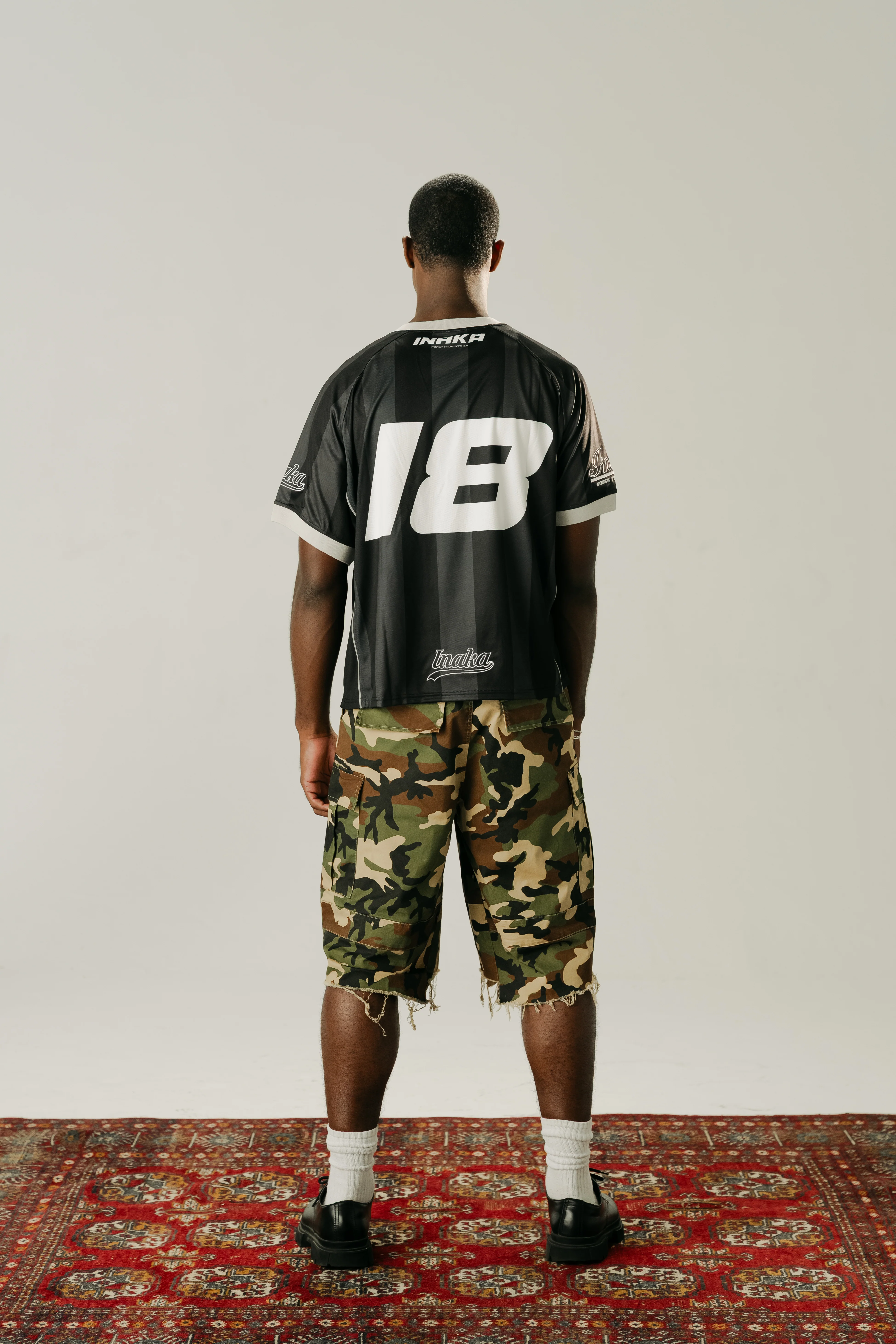 FC INAKA JERSEY - BLACK - Image 3