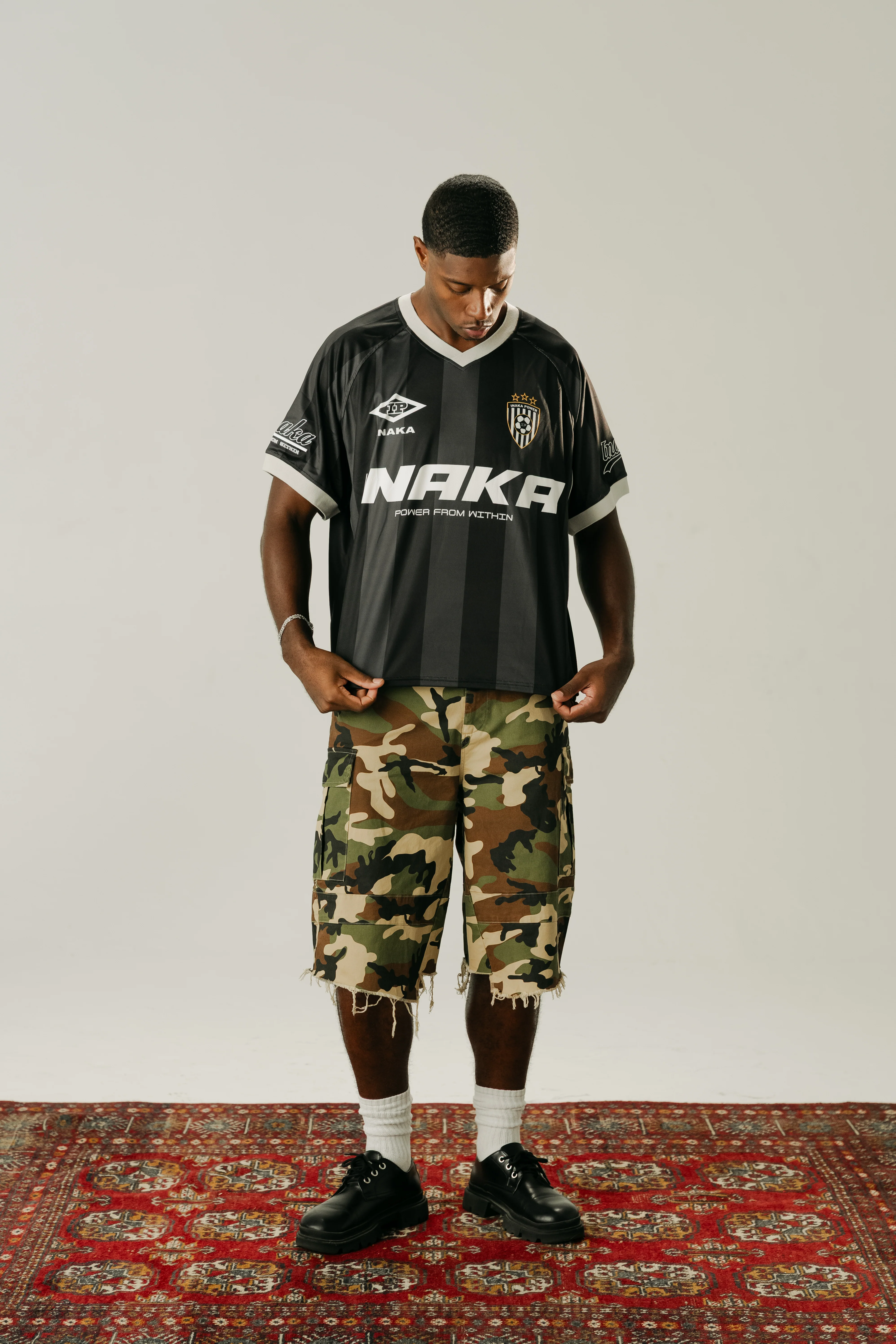 FC INAKA JERSEY - BLACK - Image 5