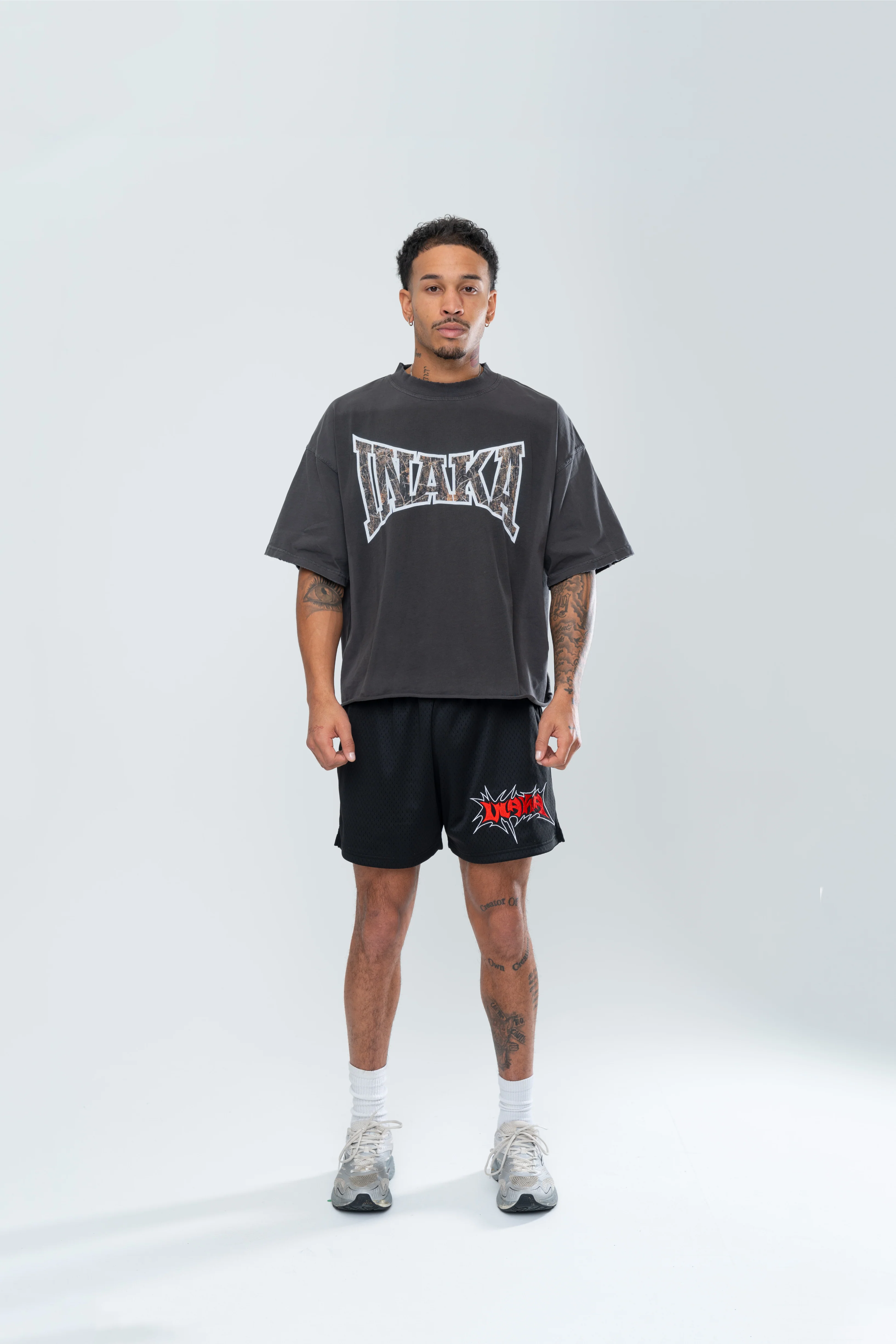 GUERRILLA MESH SHORTS - BLACK - Image 4