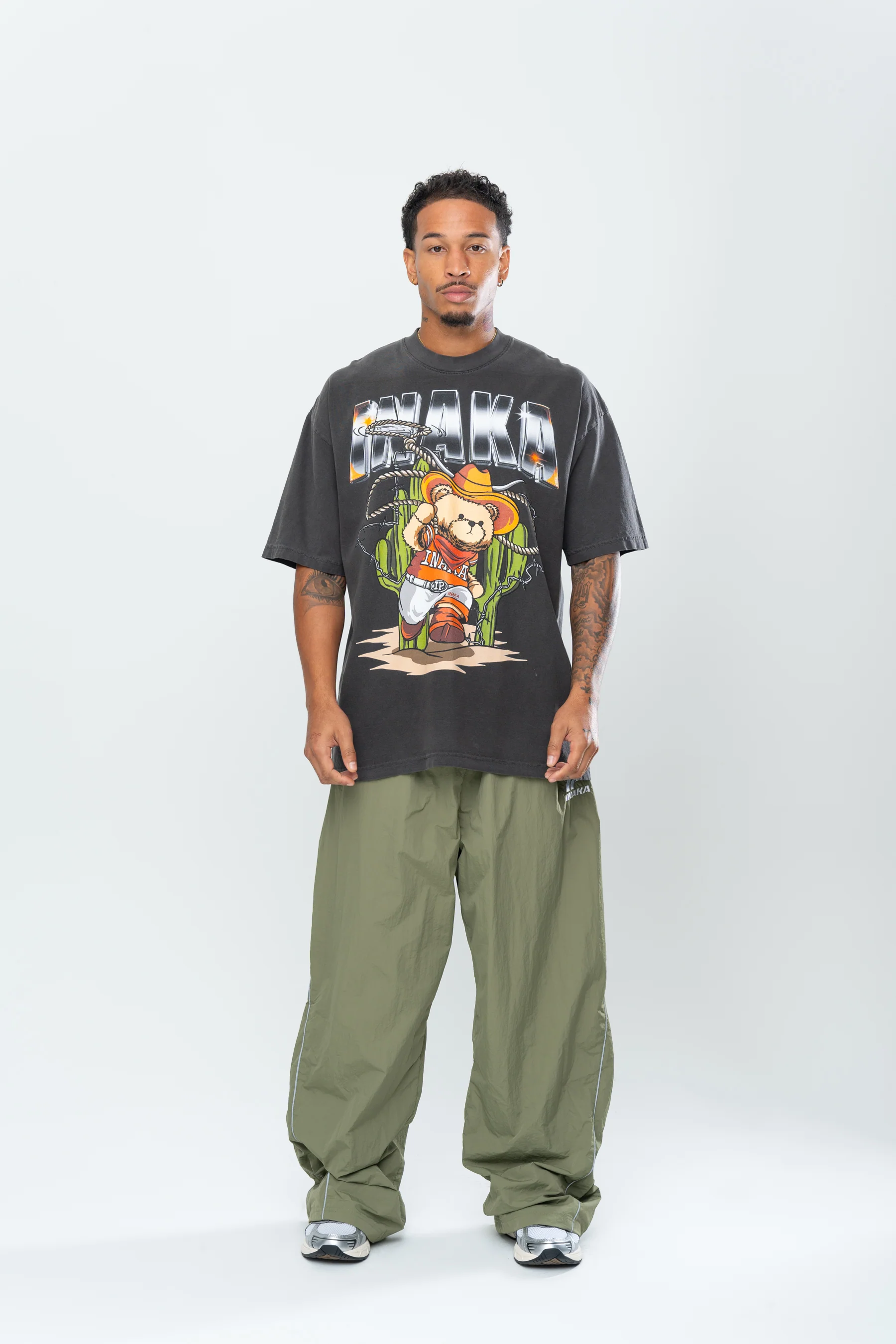 INAKA HOOK ‘EM TEDDY - VINTAGE BLACK - Image 6