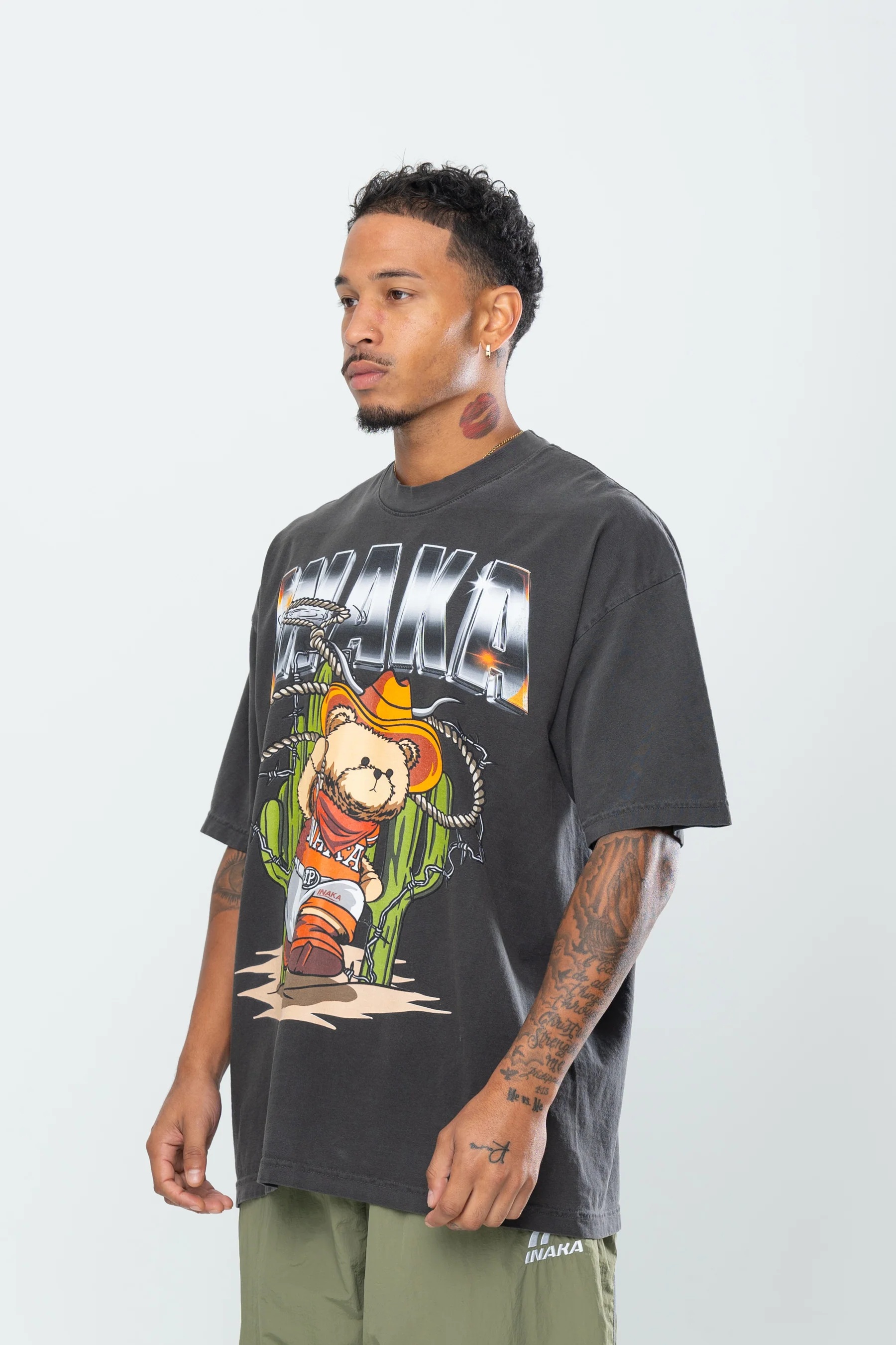 INAKA HOOK ‘EM TEDDY - VINTAGE BLACK - Image 9