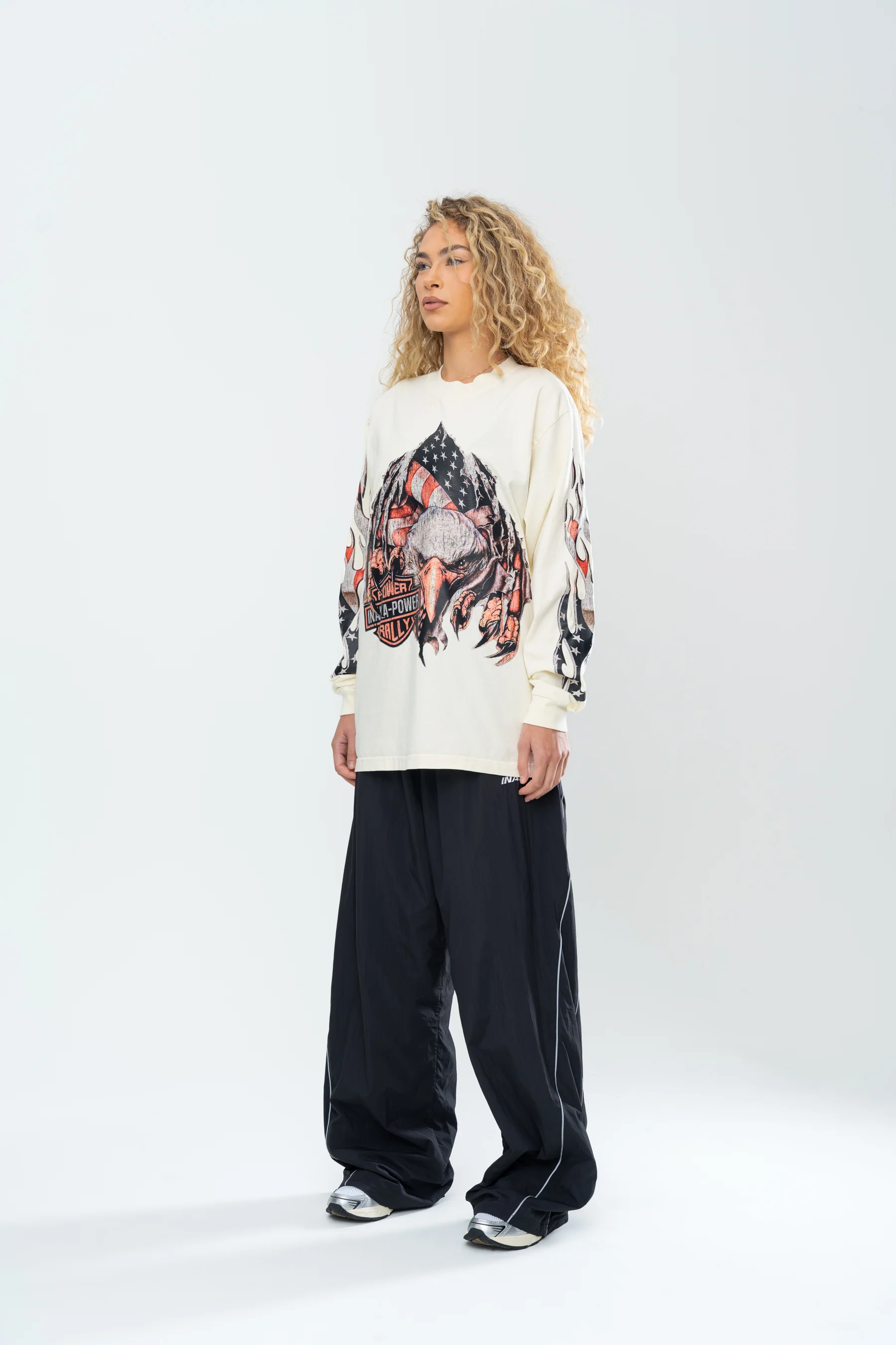 INAKA AMERICANA LONG SLEEVE - CREAM - Image 5