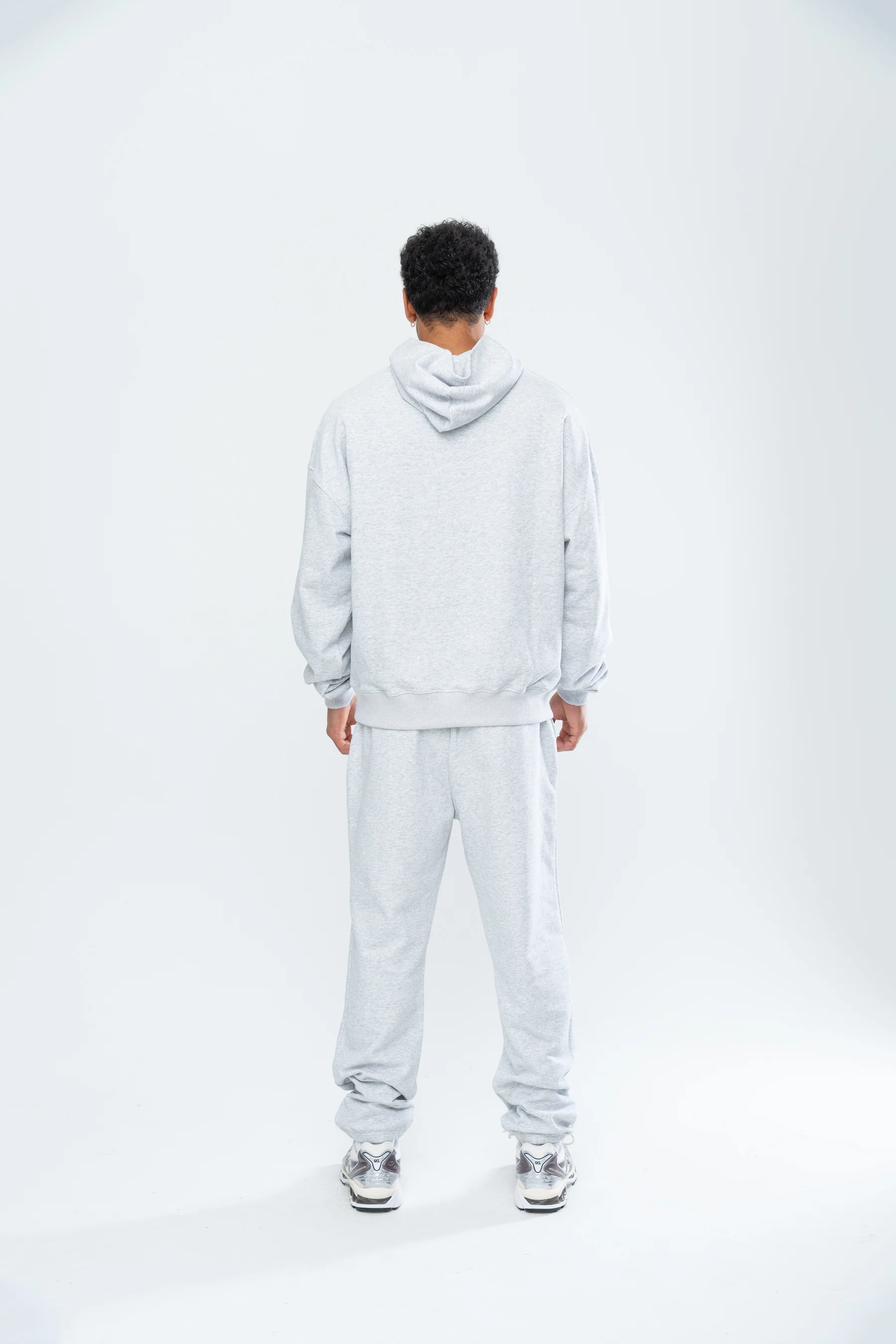 ATHLETICS CUFFED SWEATS - GREY - Image 5