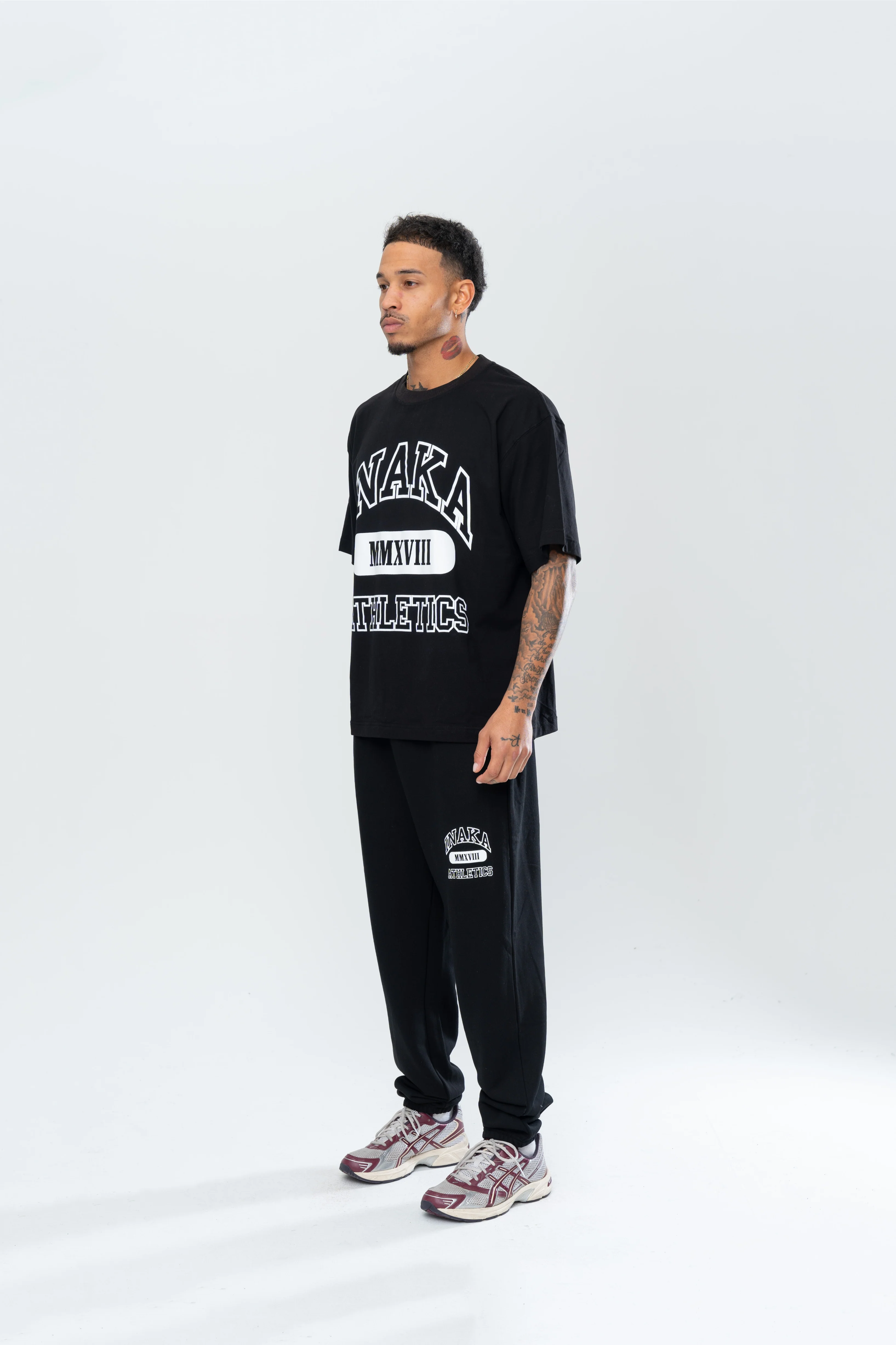 ATHLETICS TEE - BLACK - Image 4