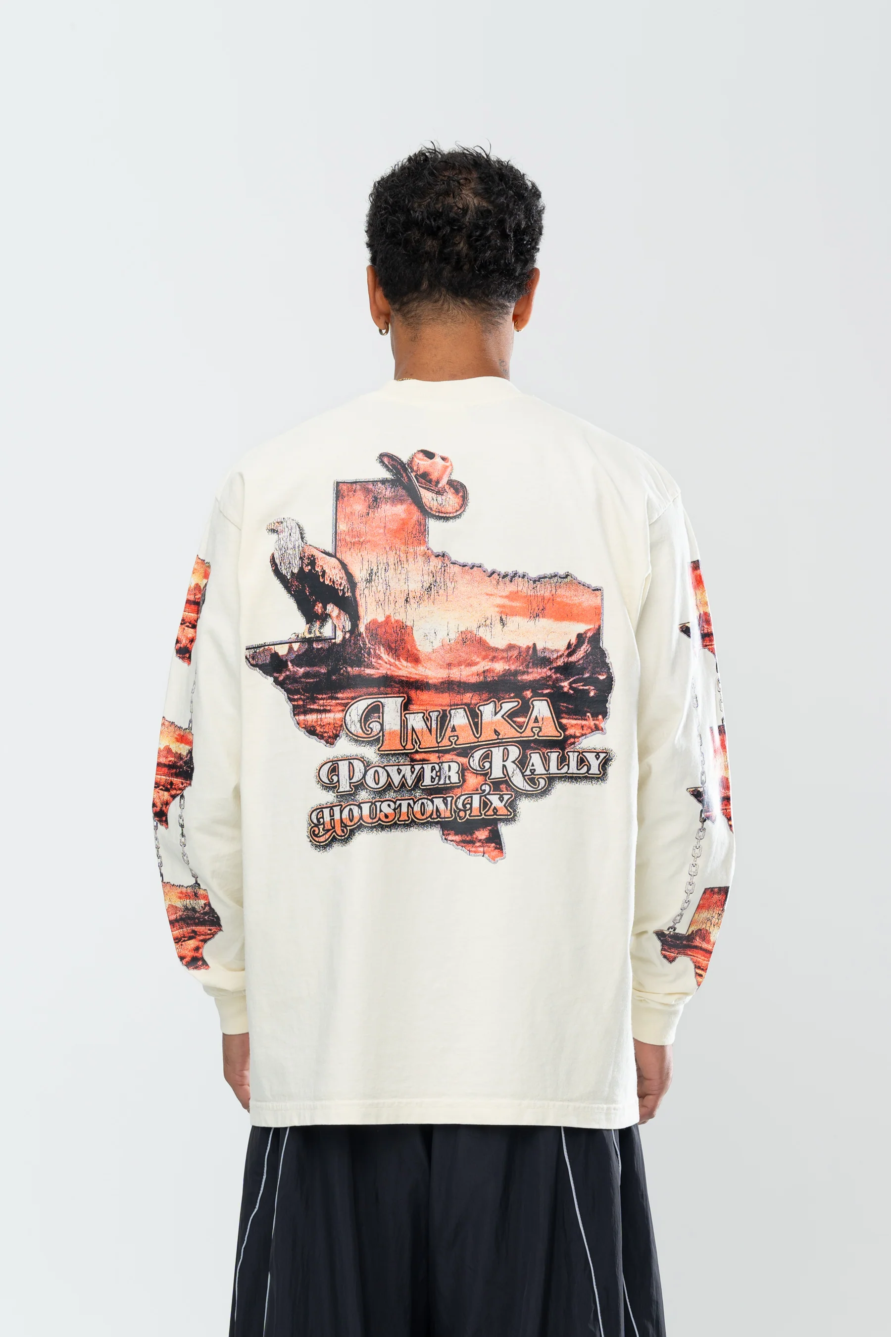 INAKA OUTLAWS LONG SLEEVE - CREAM - Image 14