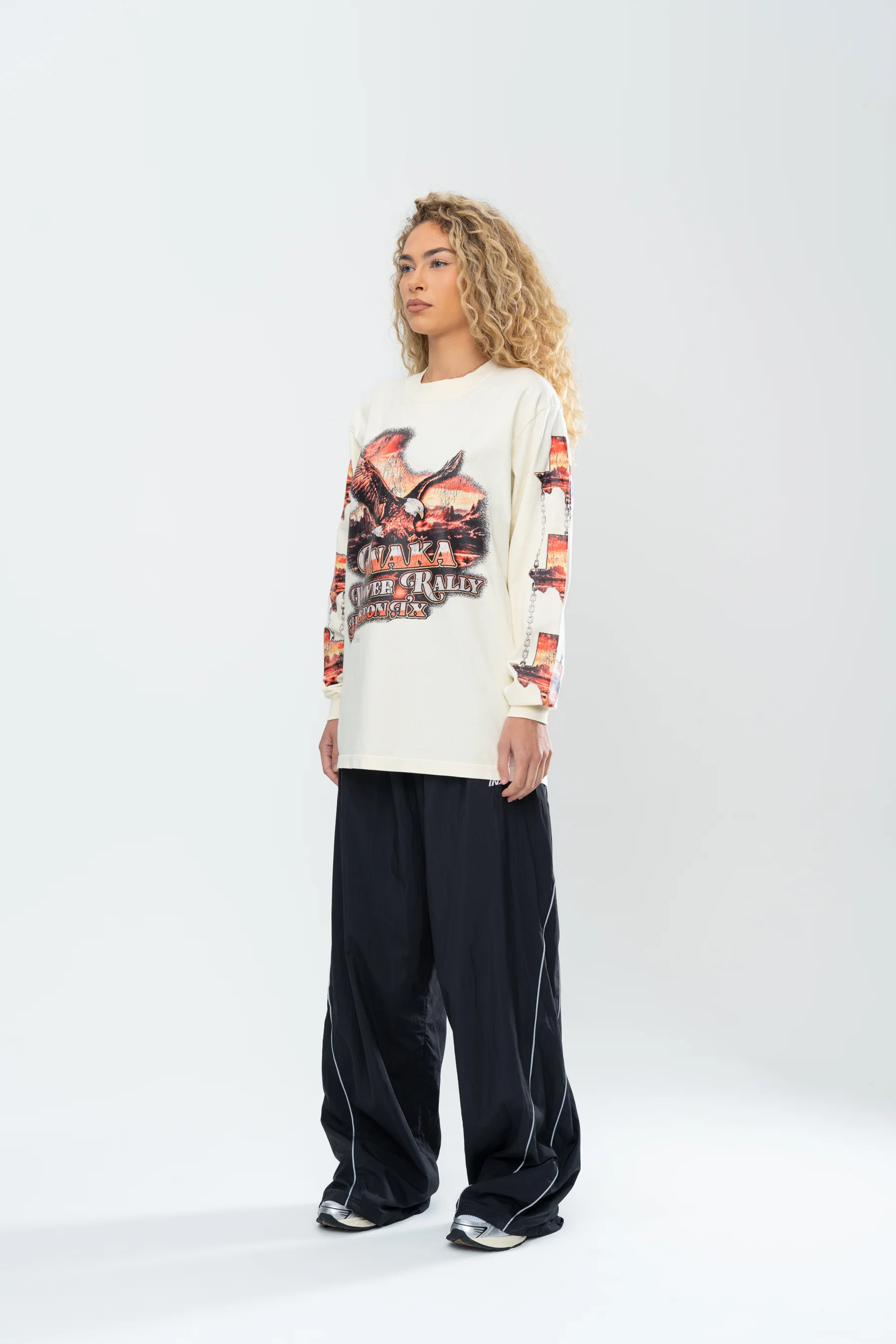 INAKA OUTLAWS LONG SLEEVE - CREAM - Image 5