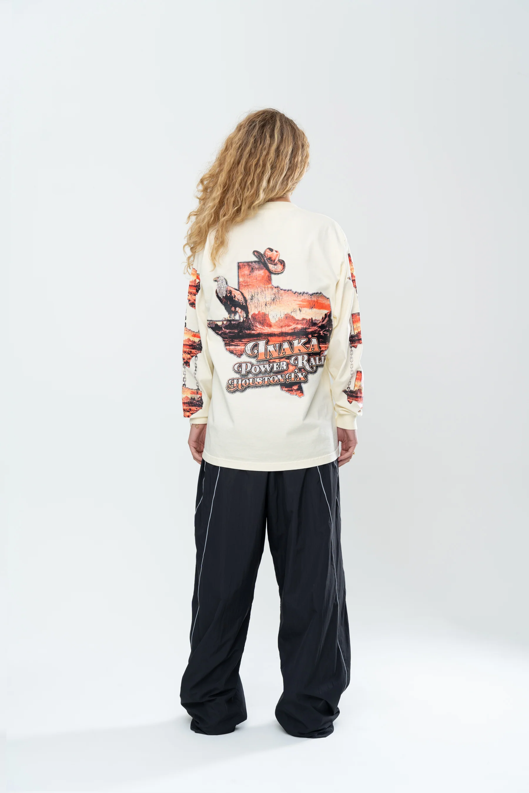 INAKA OUTLAWS LONG SLEEVE - CREAM - Image 7