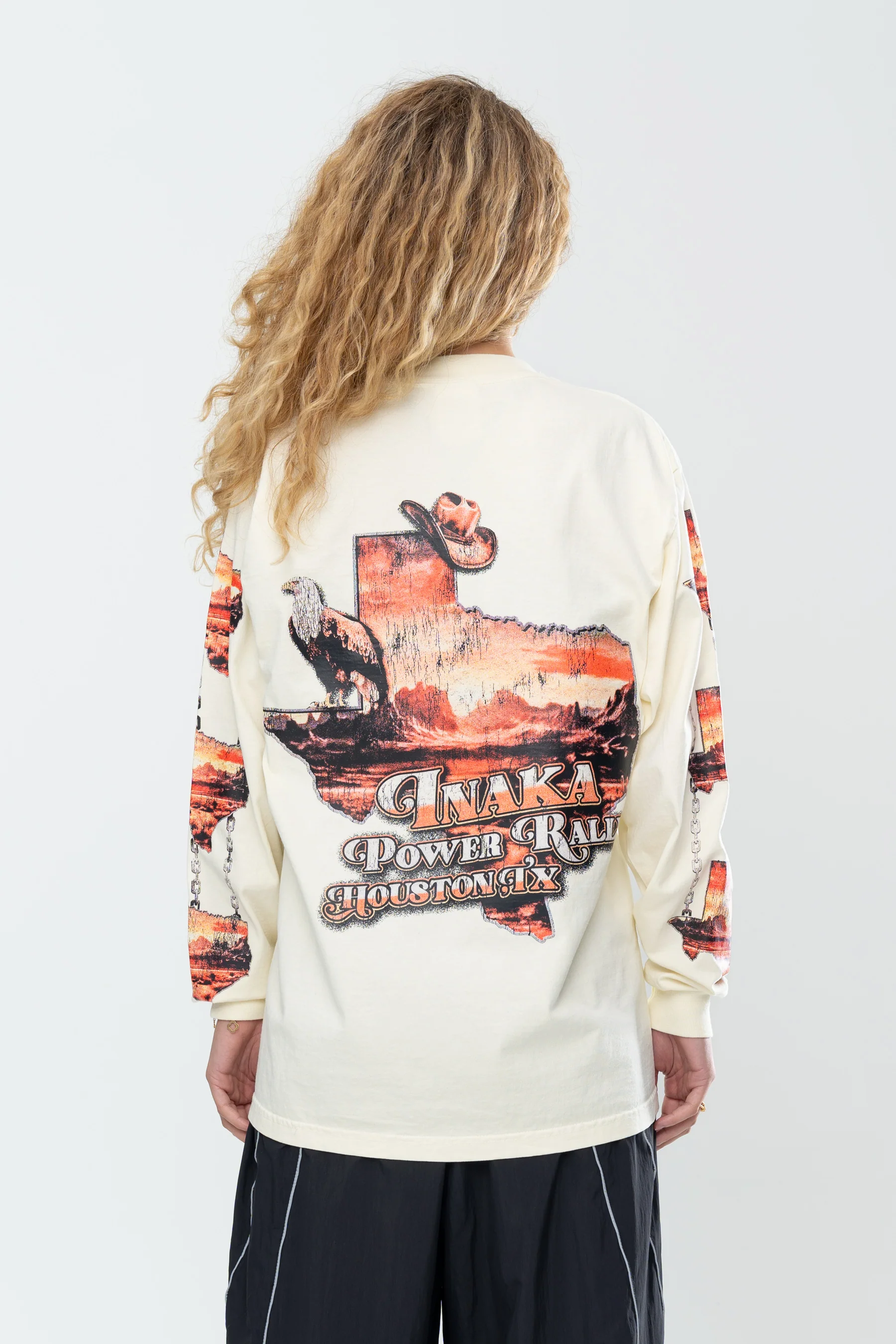 INAKA OUTLAWS LONG SLEEVE - CREAM - Image 8