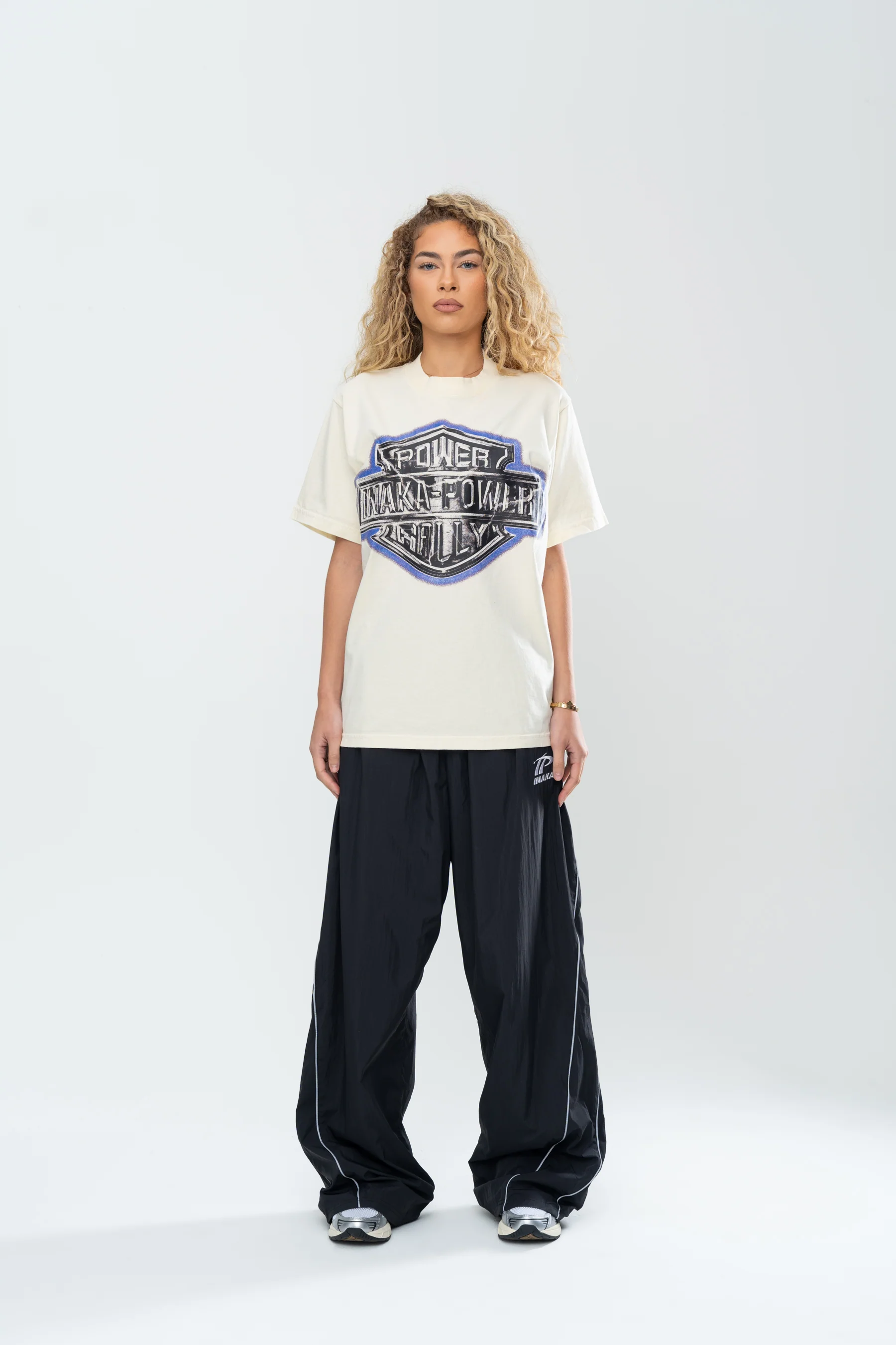 INAKA POWER RALLY TEE - CREAM