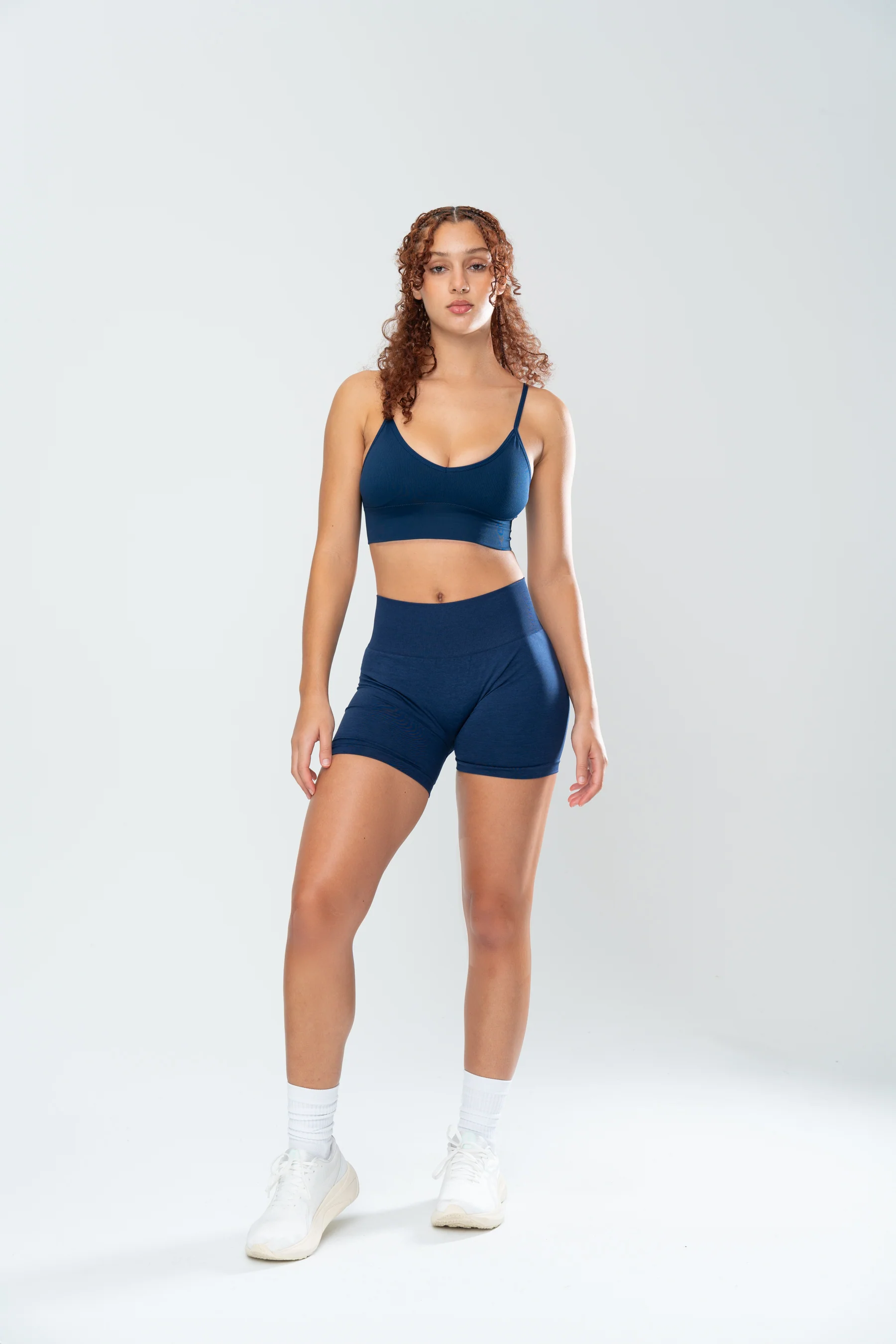 STELLA SEAMLESS BRA - NAVY - Image 10