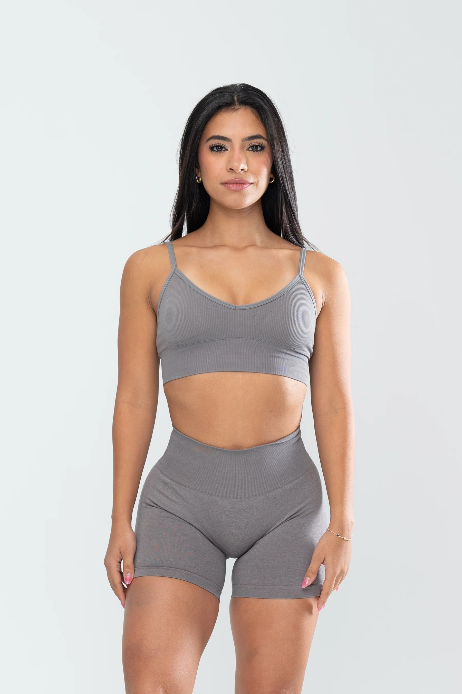 STELLA SEAMLESS BRA - STEEL - Image 2