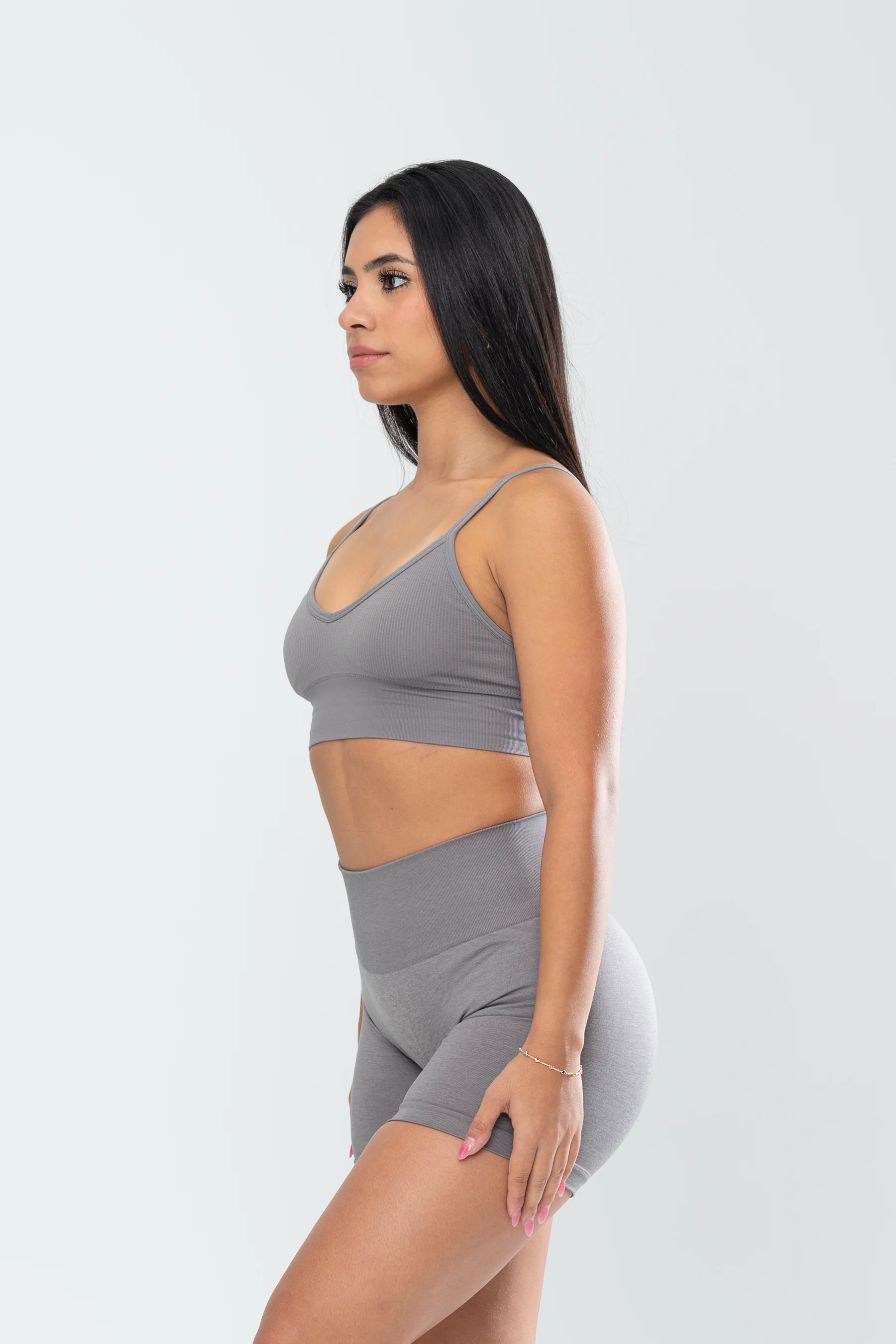 STELLA SEAMLESS BRA - STEEL - Image 6