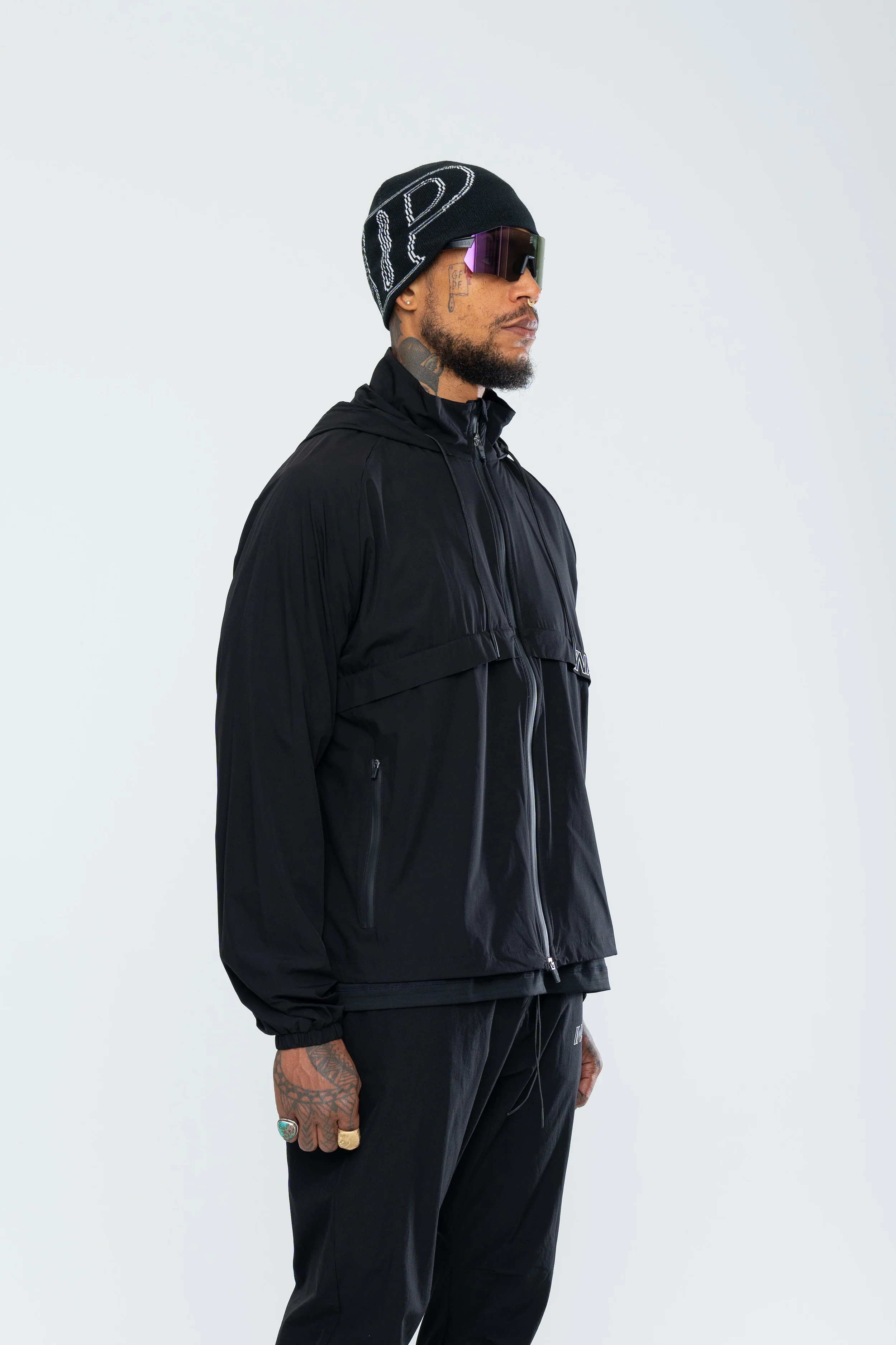 IRC WINDRUNNER JACKET - BLACK - Image 4