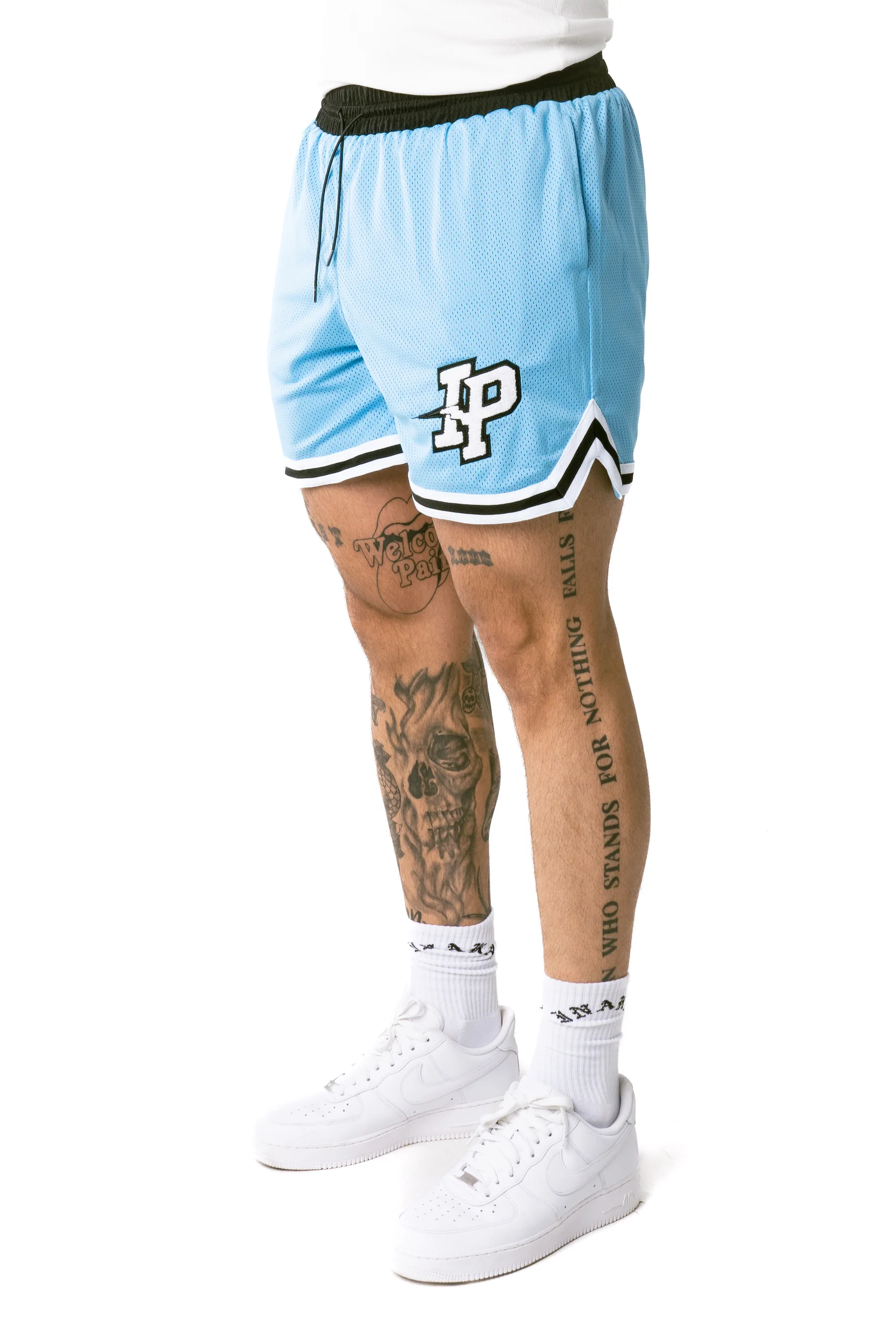 MEN'S LEAGUE MESH SHORTS - RETRO BLUE - Image 4
