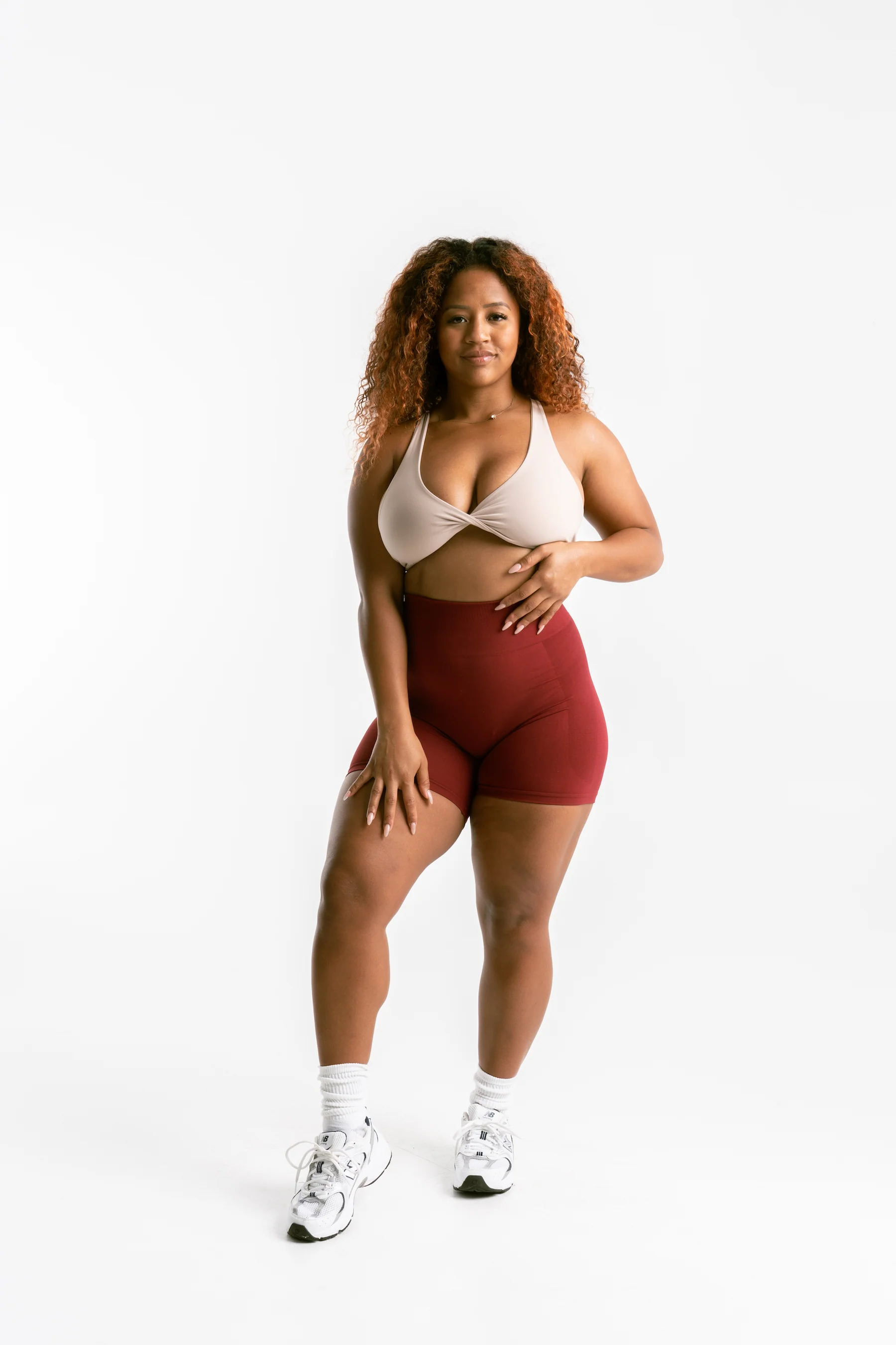LUNA SHORTS - SANGRIA - Image 5