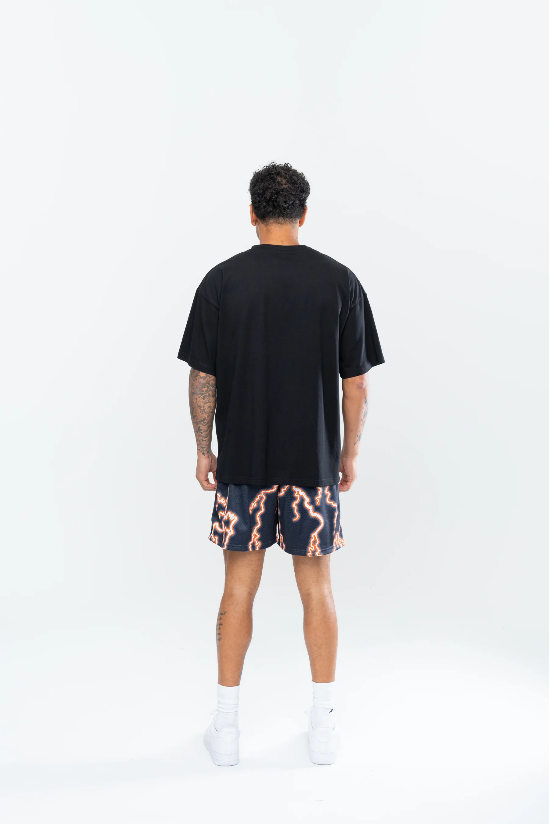 THUNDERSTRUCK MESH SHORTS - GOLD - Image 6