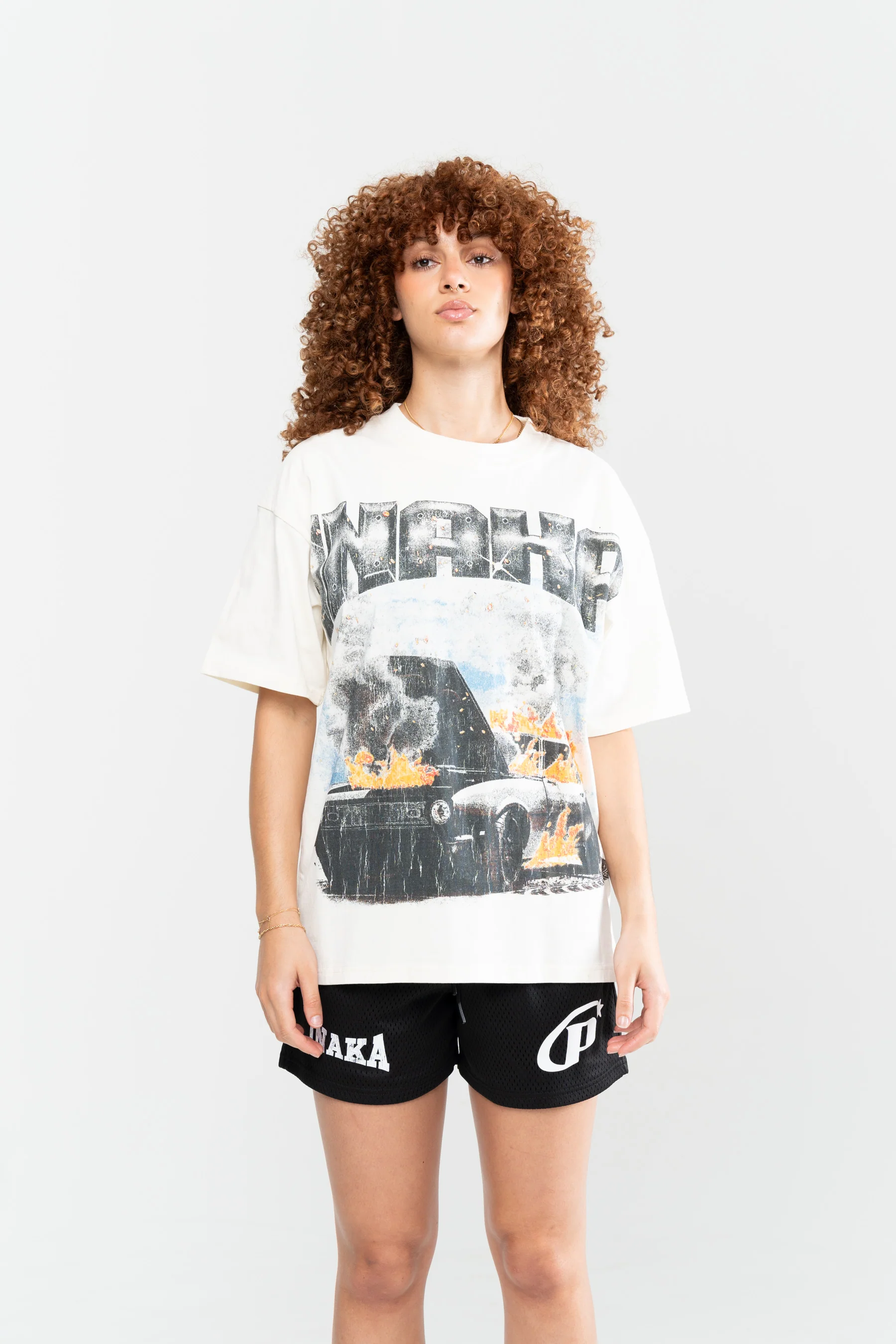 FURY ROAD TEE - CREAM - Image 4