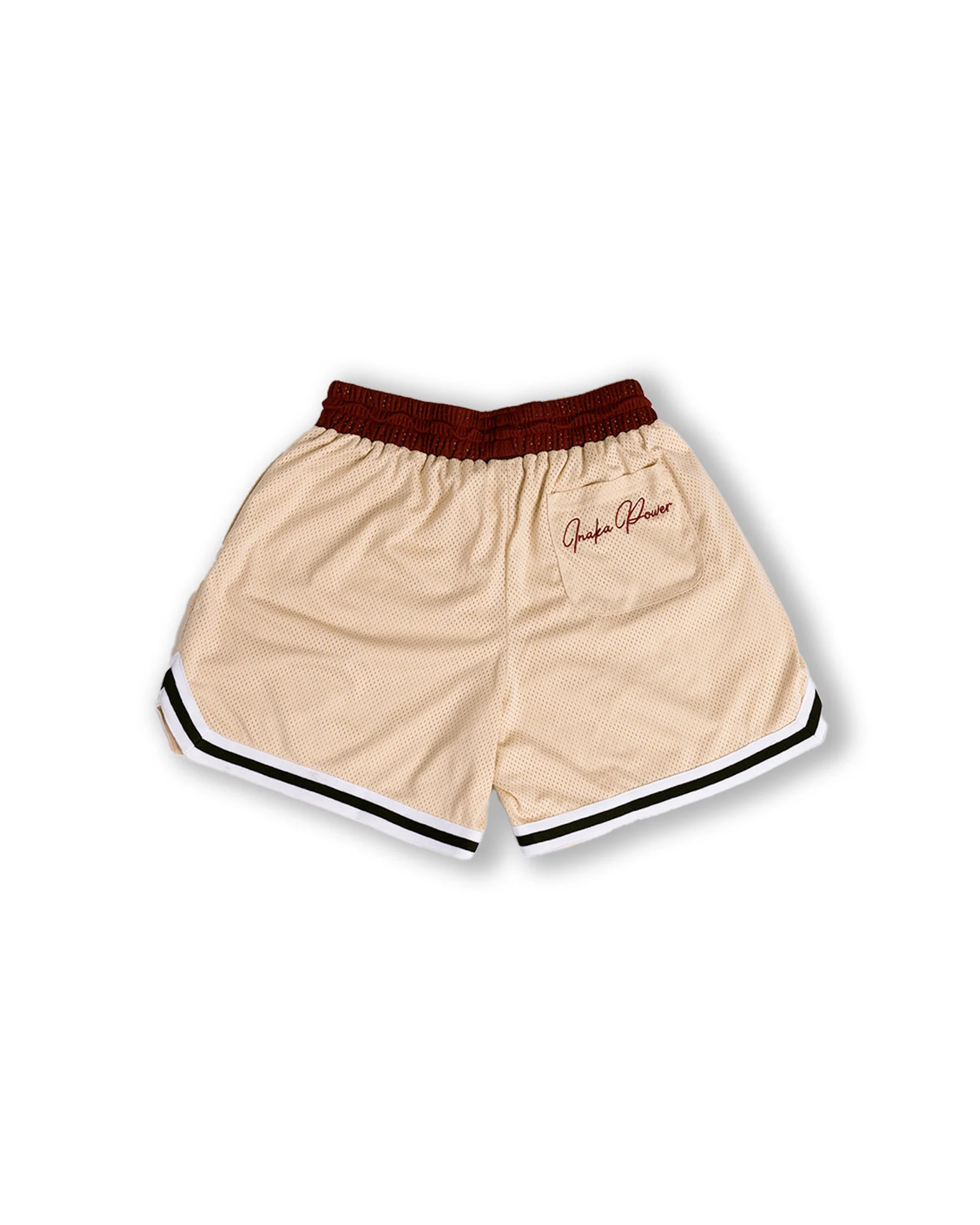MEN'S LEAGUE MESH SHORTS - BEIGE - Image 2