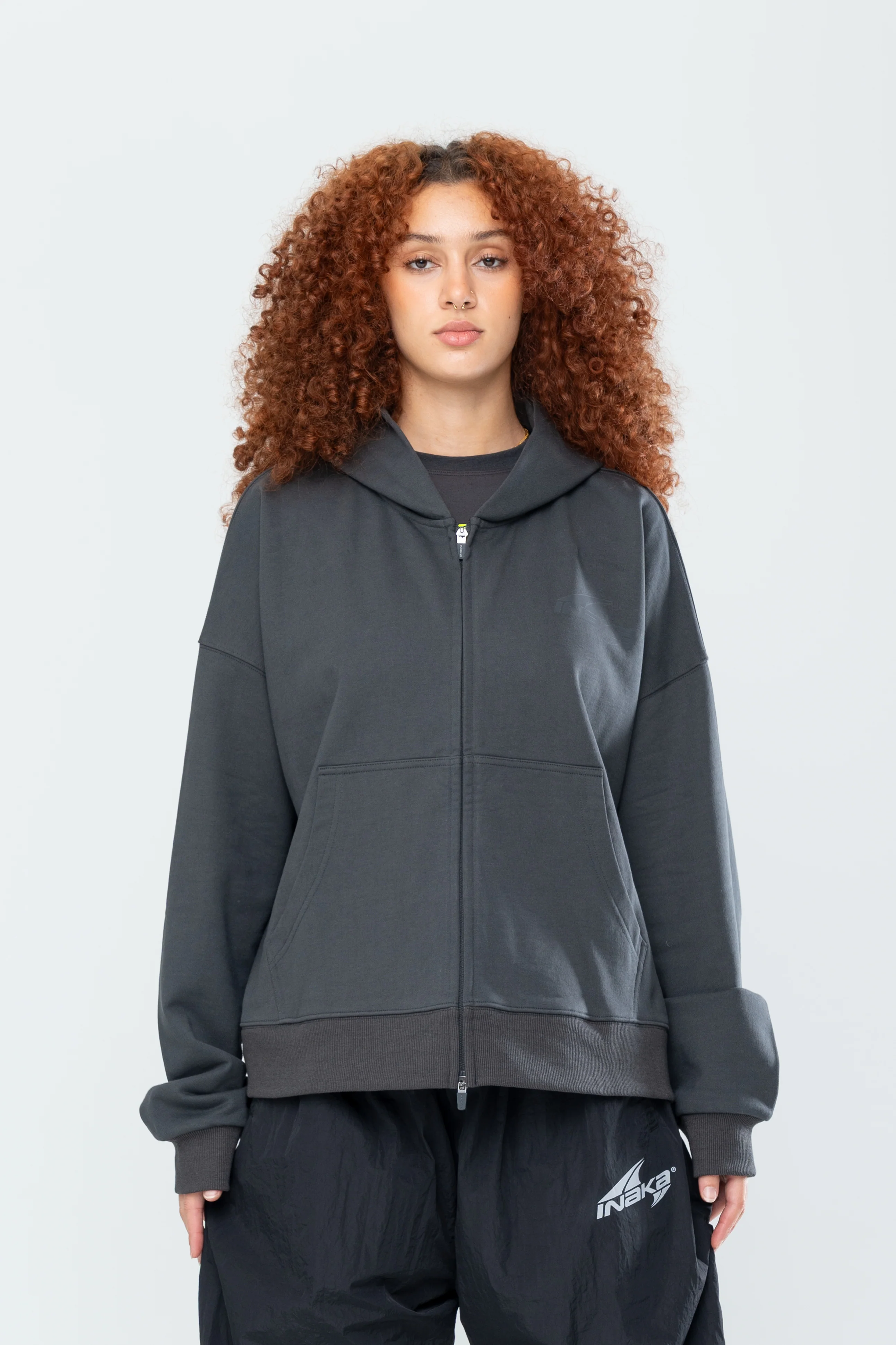 SUMMIT DOUBLE ZIP HOODIE - ASPHALT - Image 15