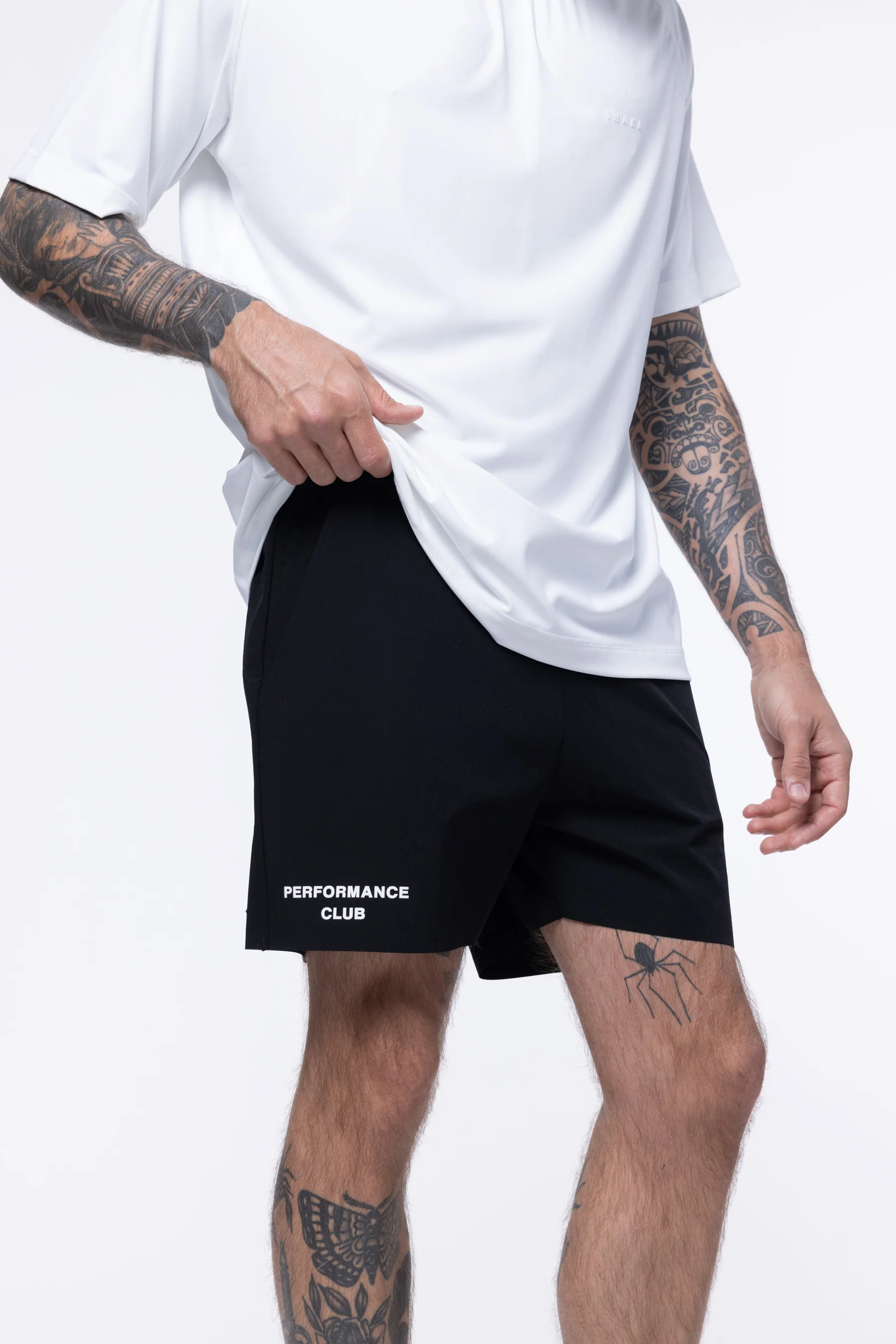 PERFORMANCE CLUB SHORTS - BLACK - Image 3