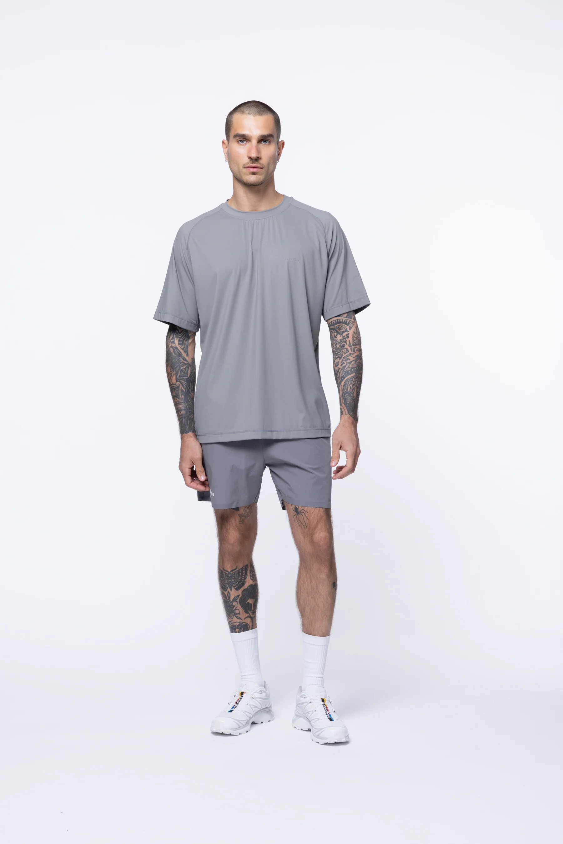 PERFORMANCE CLUB SHORTS - GREY - Image 6