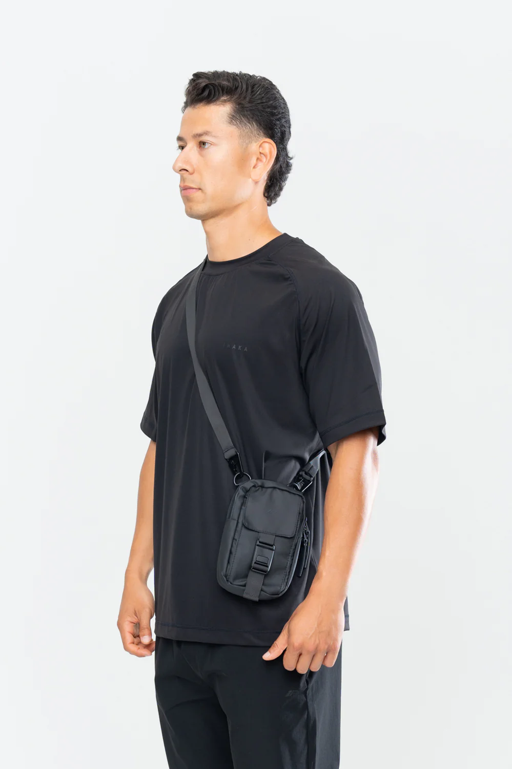 Utility Tech Crossbody - Black - Image 4