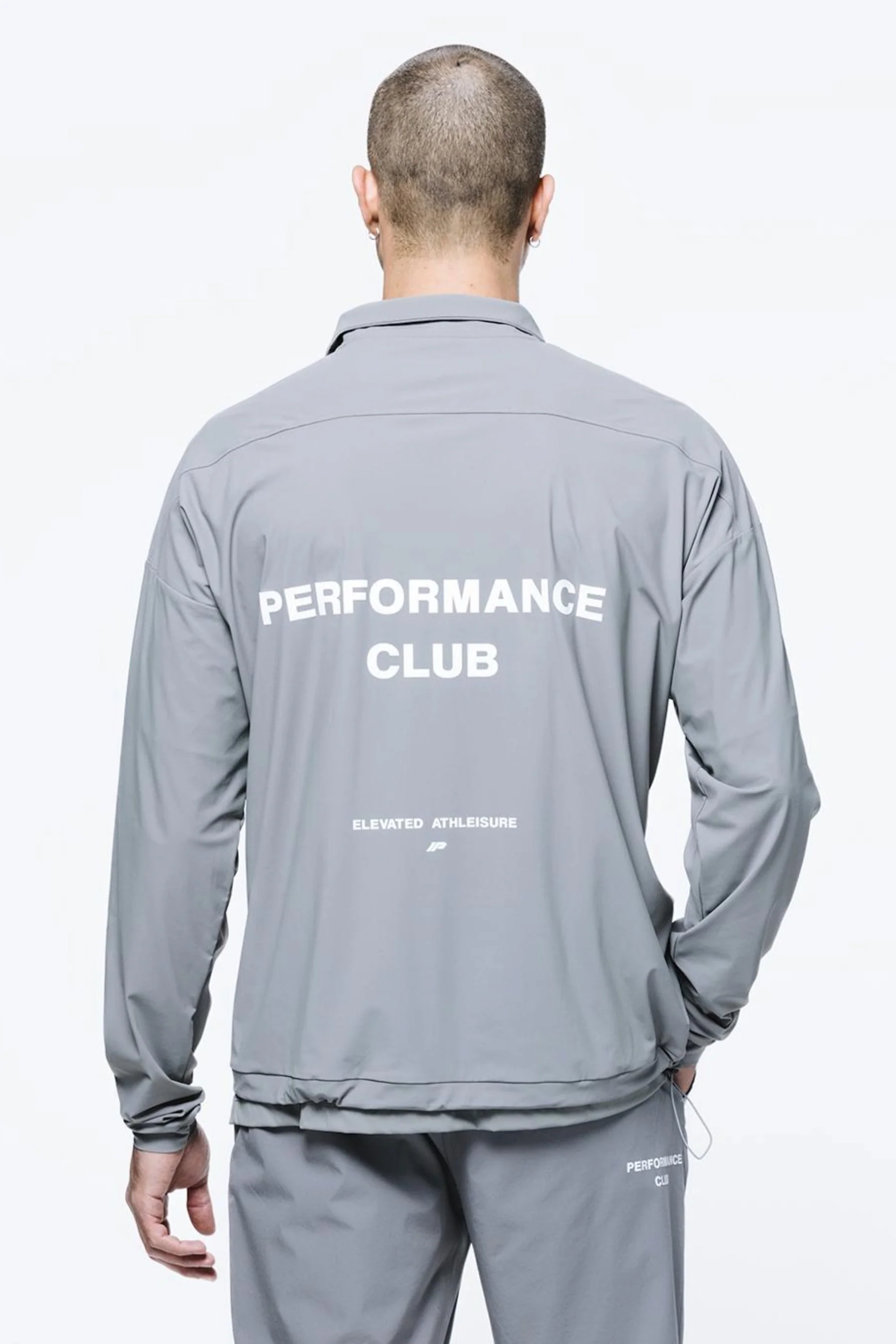 PERFORMANCE CLUB 1/4 ZIP JACKET - GREY - Image 3