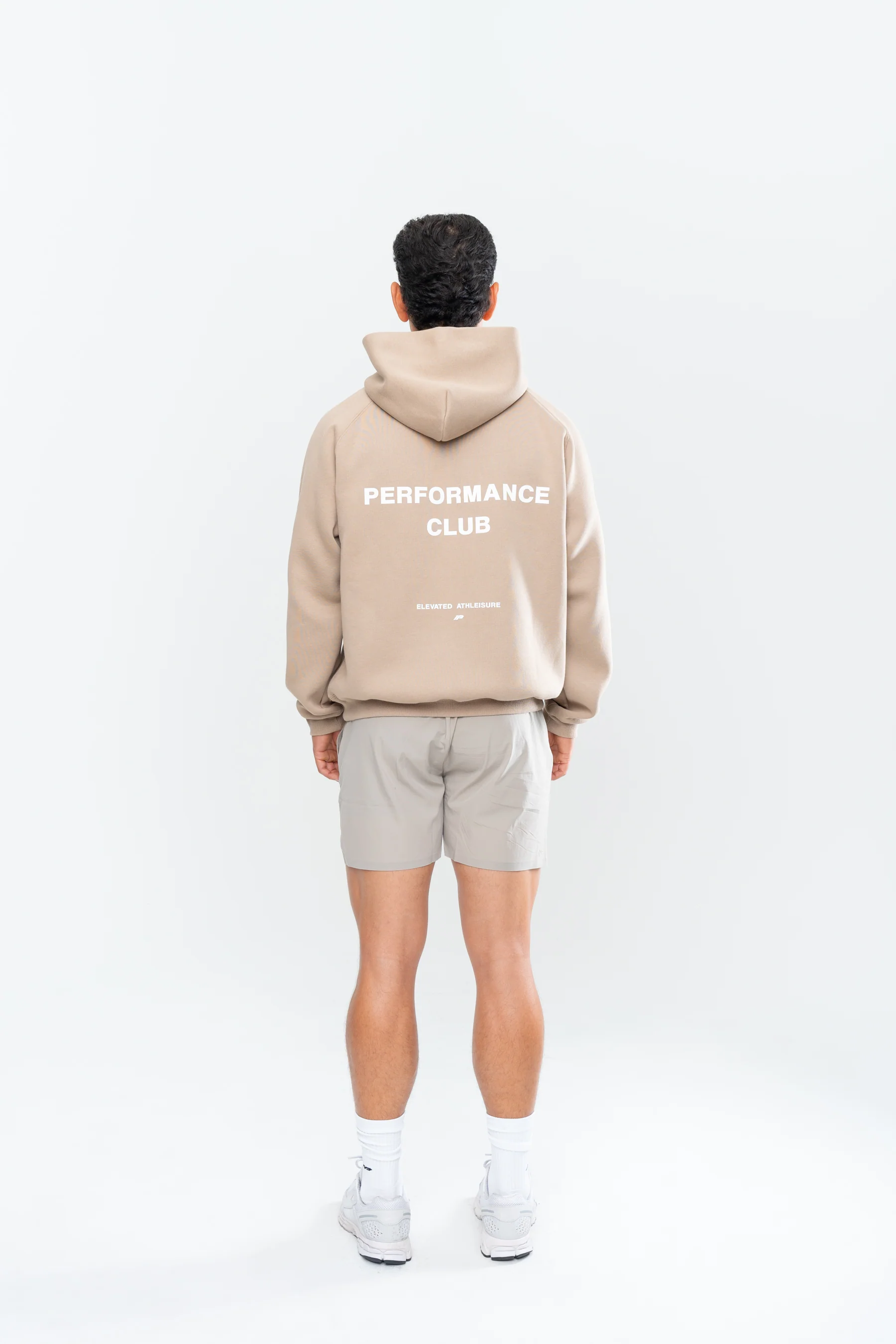 PERFORMANCE CLUB HOODIE - TAUPE - Image 7