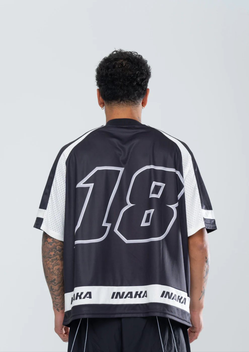 POWER SPORT CROPPED JERSEY - BLACK - Image 6