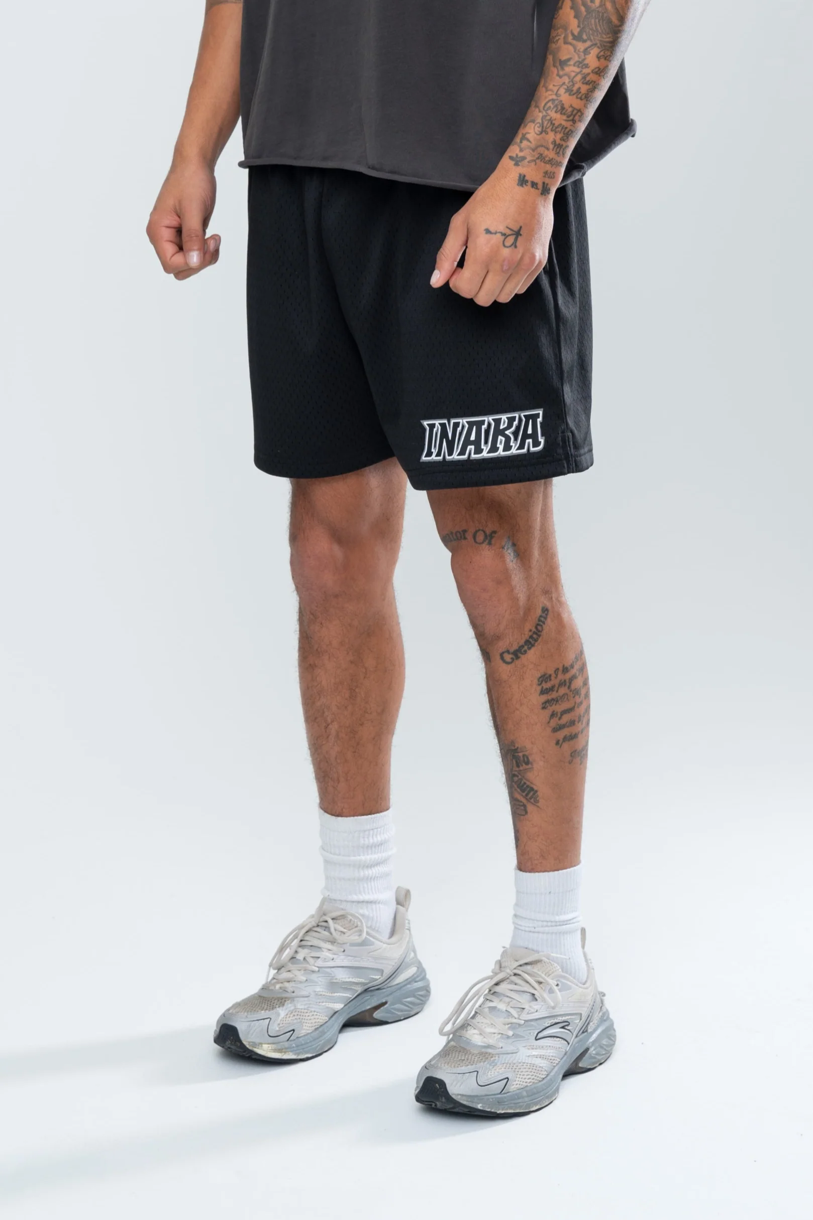 POWER SPORT MESH SHORTS - BLACK - Image 2