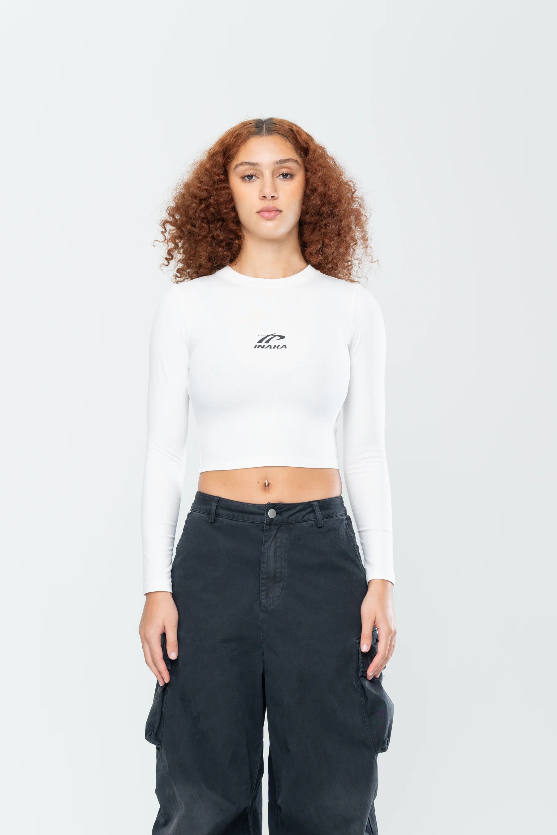 SPORTSWEAR BABY LS TEE - WHITE