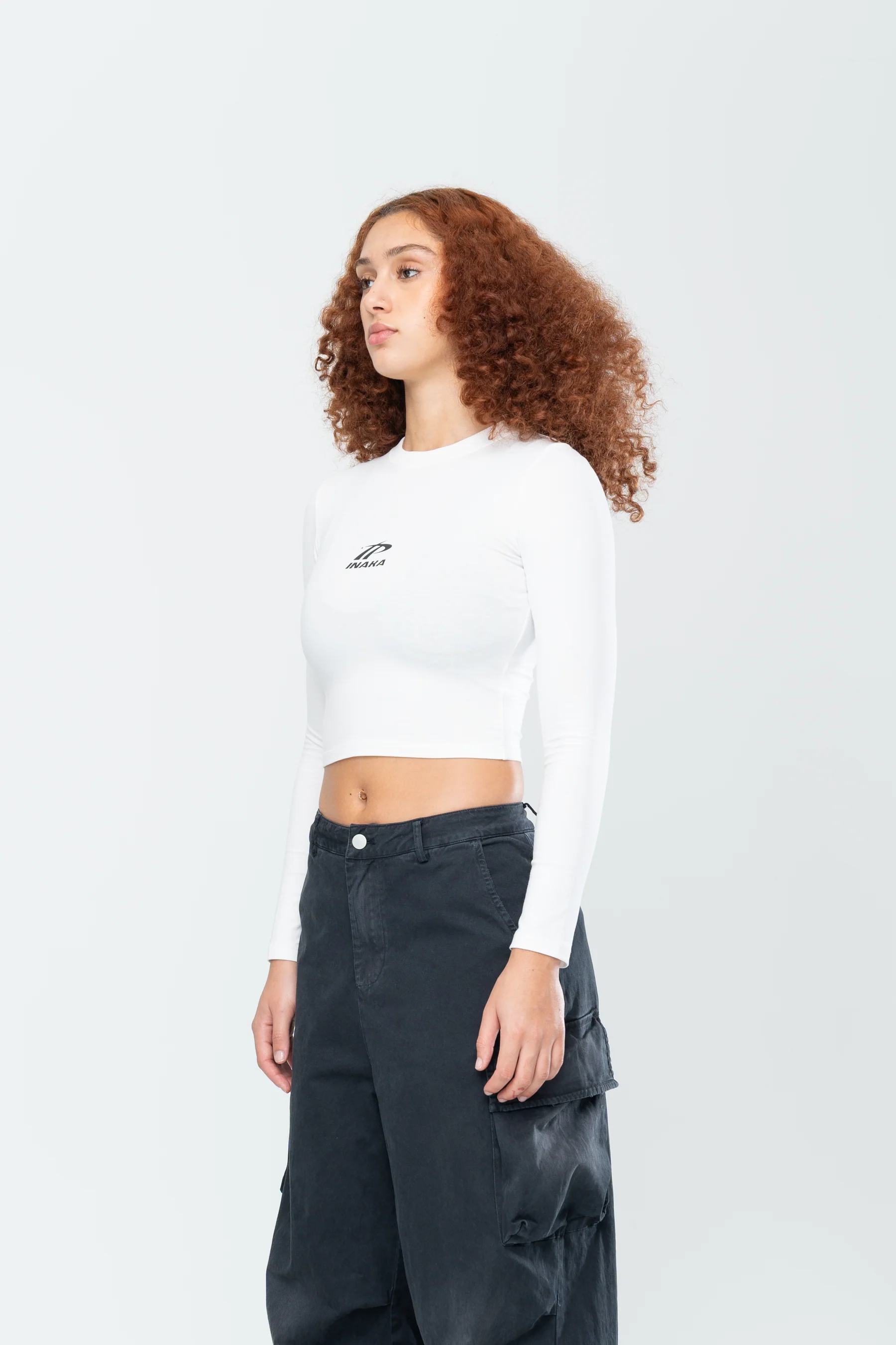 SPORTSWEAR BABY LS TEE - WHITE - Image 4
