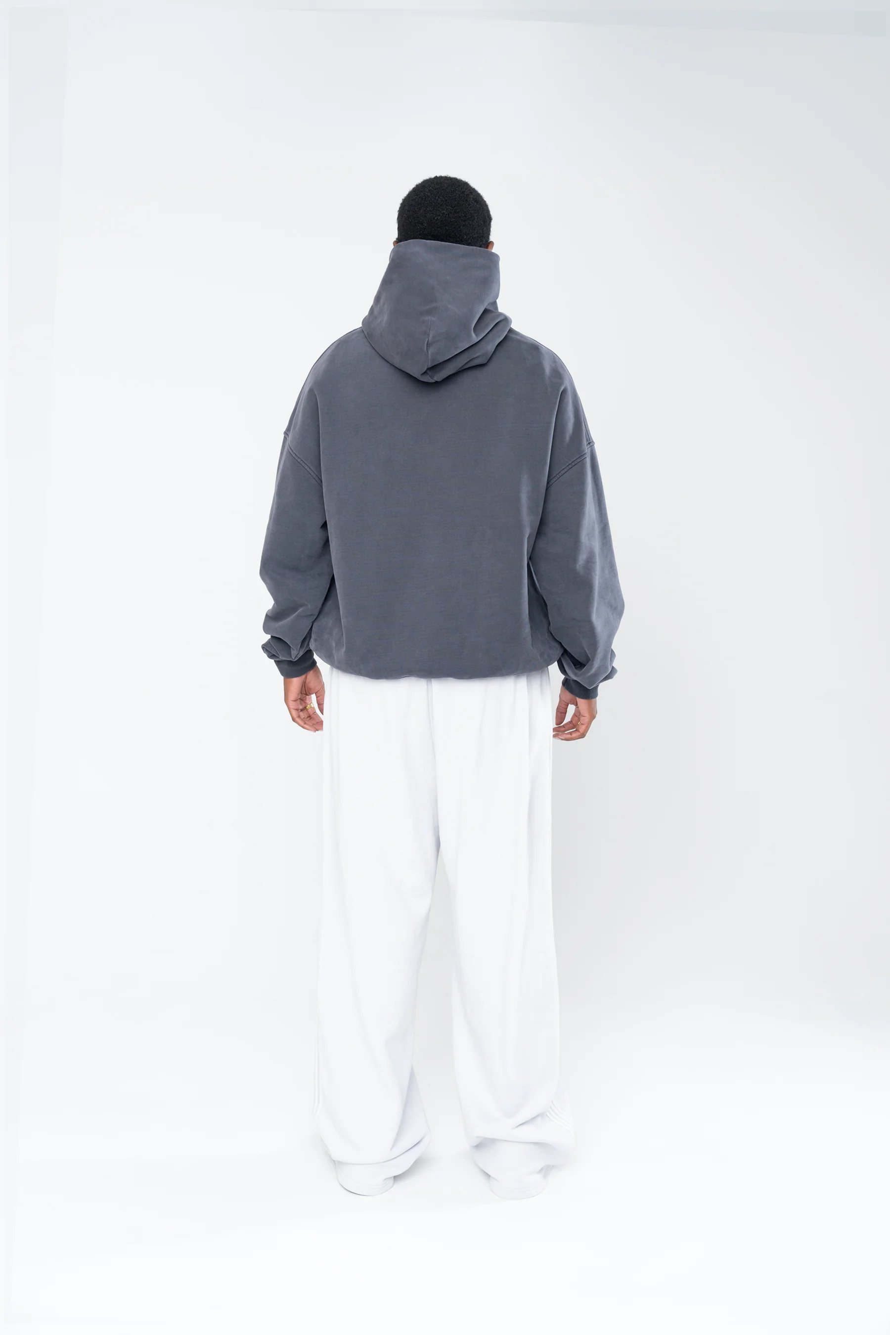 SPORTSWEAR BAGGY SWEATPANTS - GRAY - Image 7