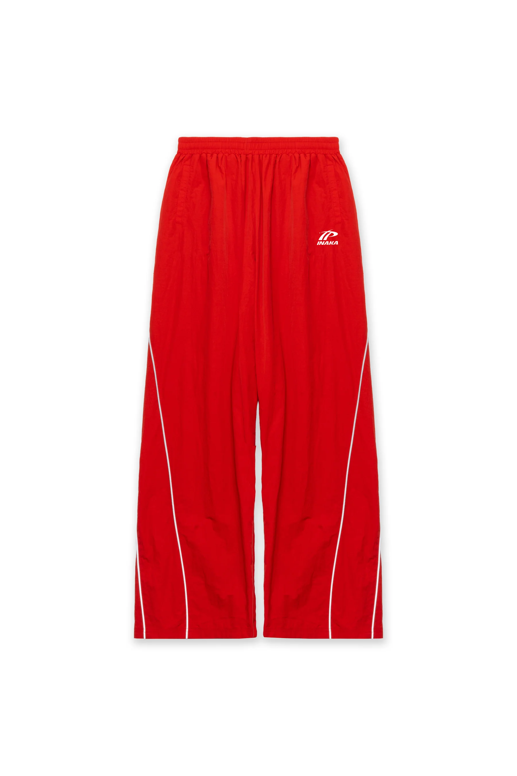 SPORTSWEAR BAGGY TRACK PANTS - RED