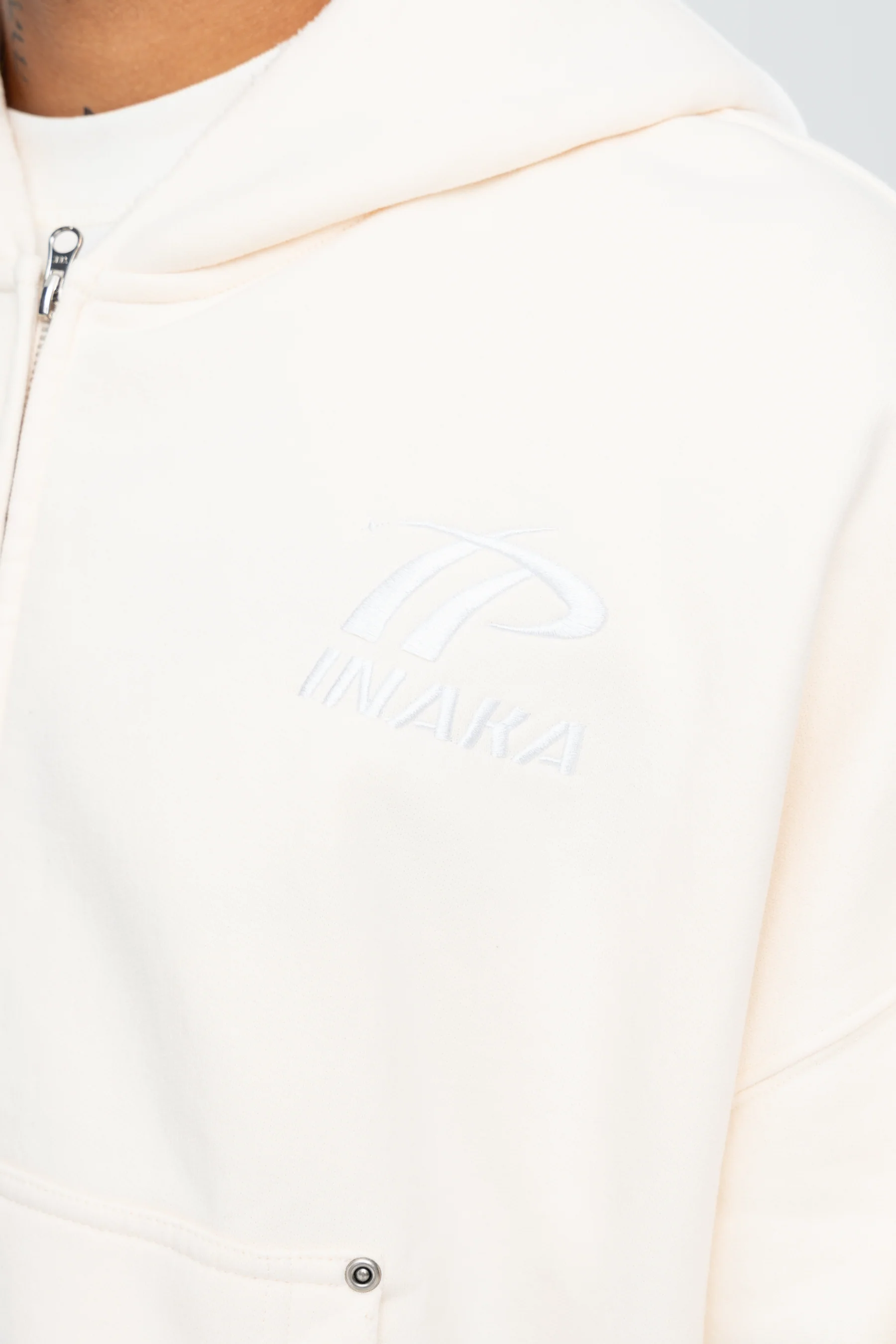 SPORTSWEAR DOUBLE ZIP HOODIE - BEIGE - Image 12