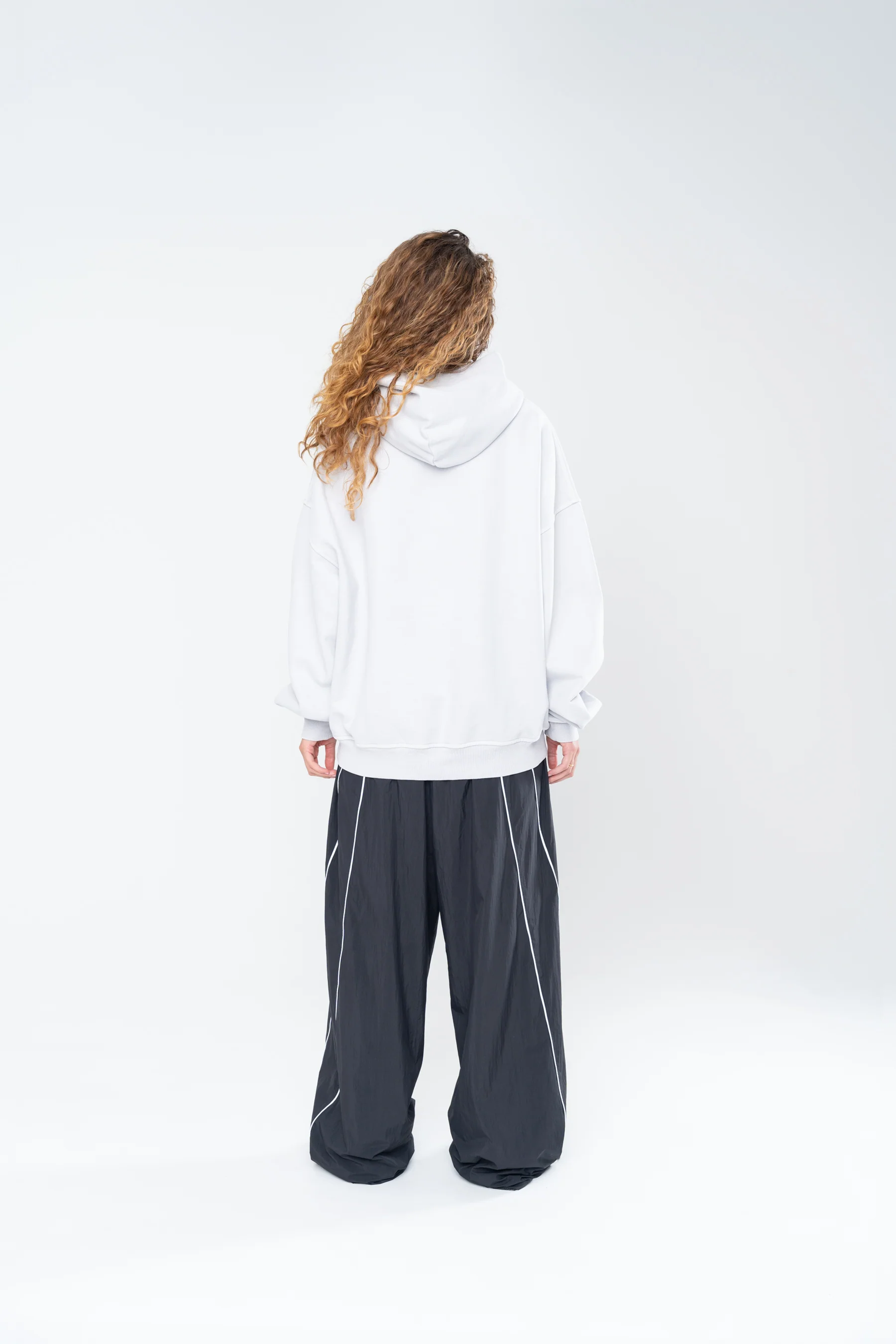 SPORTSWEAR DISTRESSED HOODIE - GRAY - Image 12