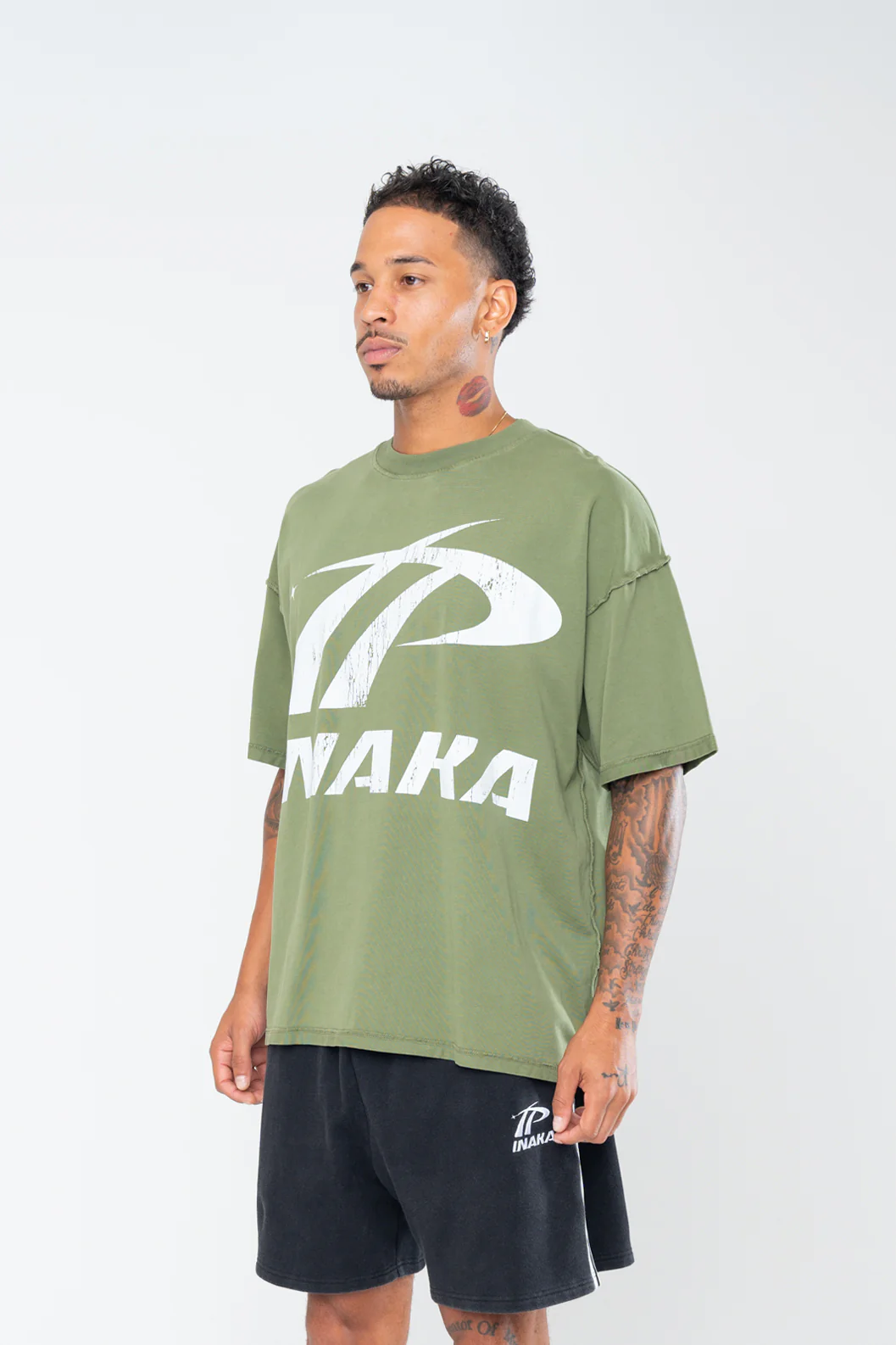 SPORTSWEAR REVERSE TEE - VINTAGE OLIVE - Image 5