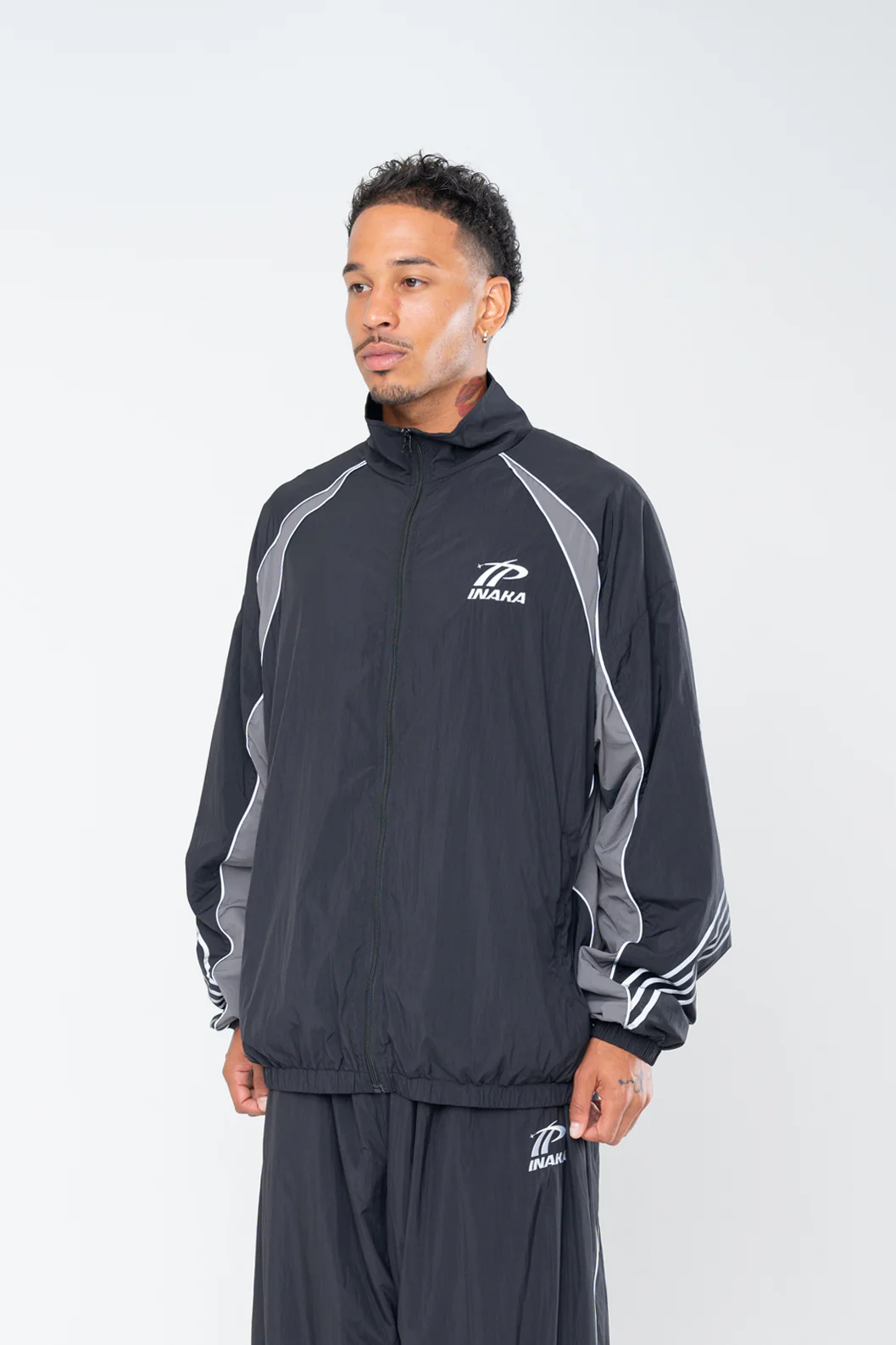 SPORTSWEAR TRACK JACKET - BLACK - Image 5