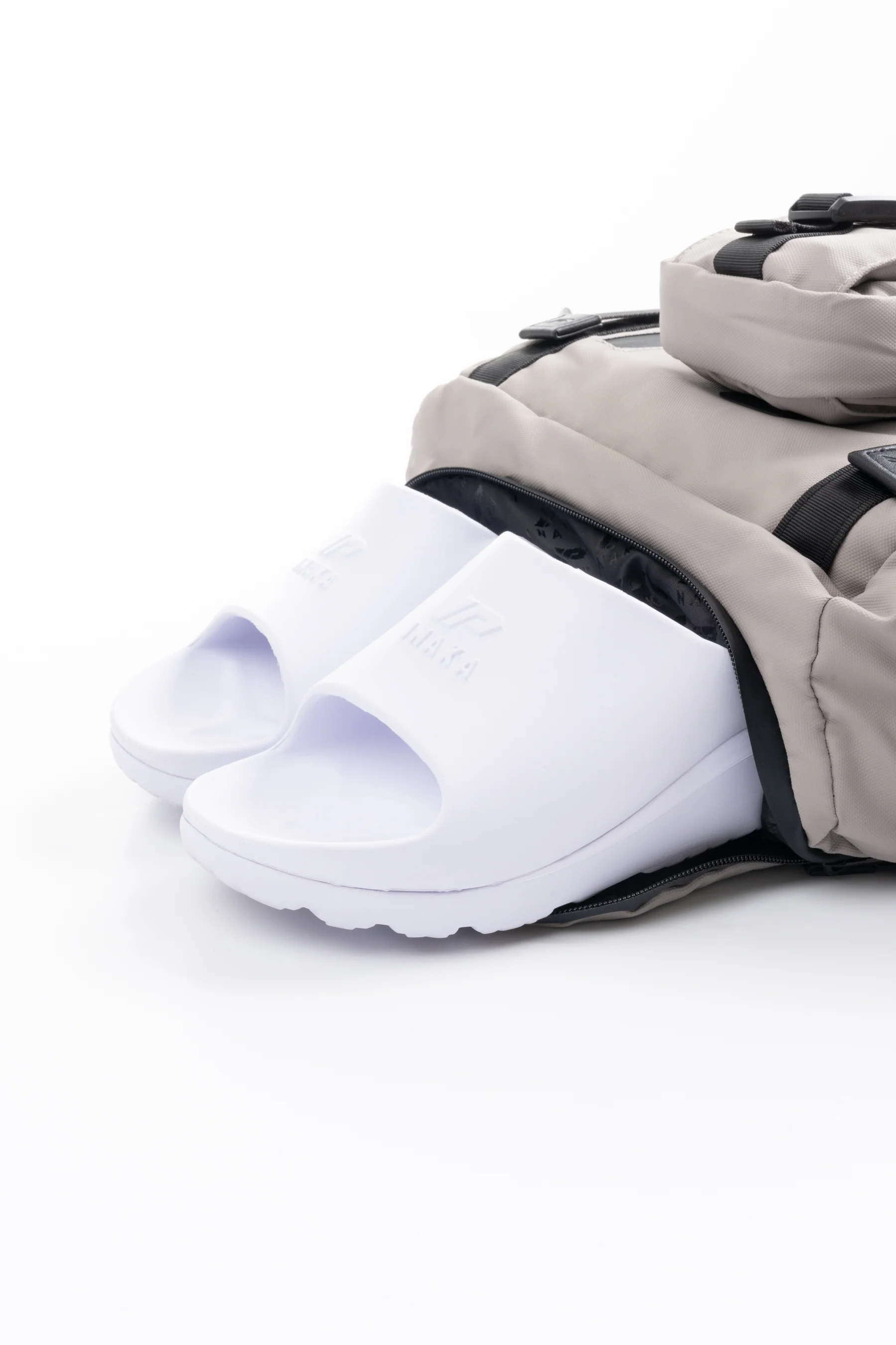 Utility Tech Backpack - Taupe Gray - Image 12