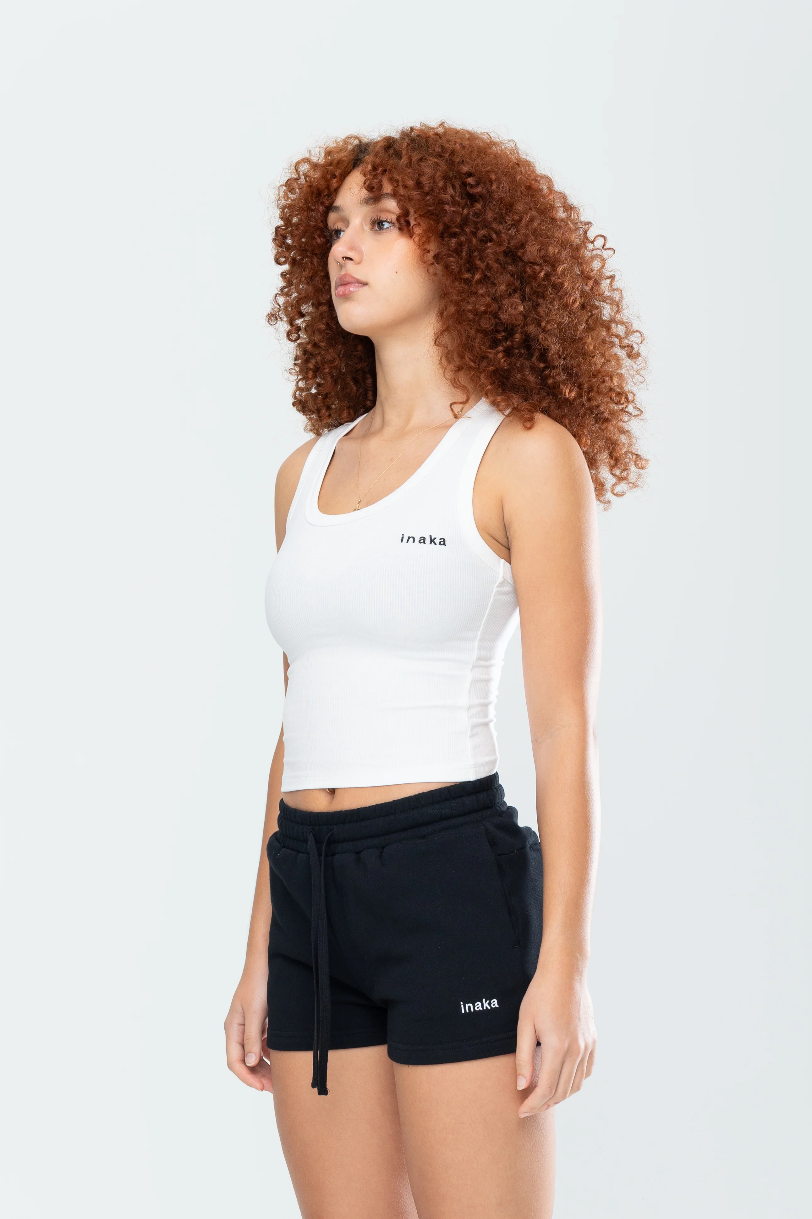 BASICS LOUNGE TANK - WHITE - Image 2